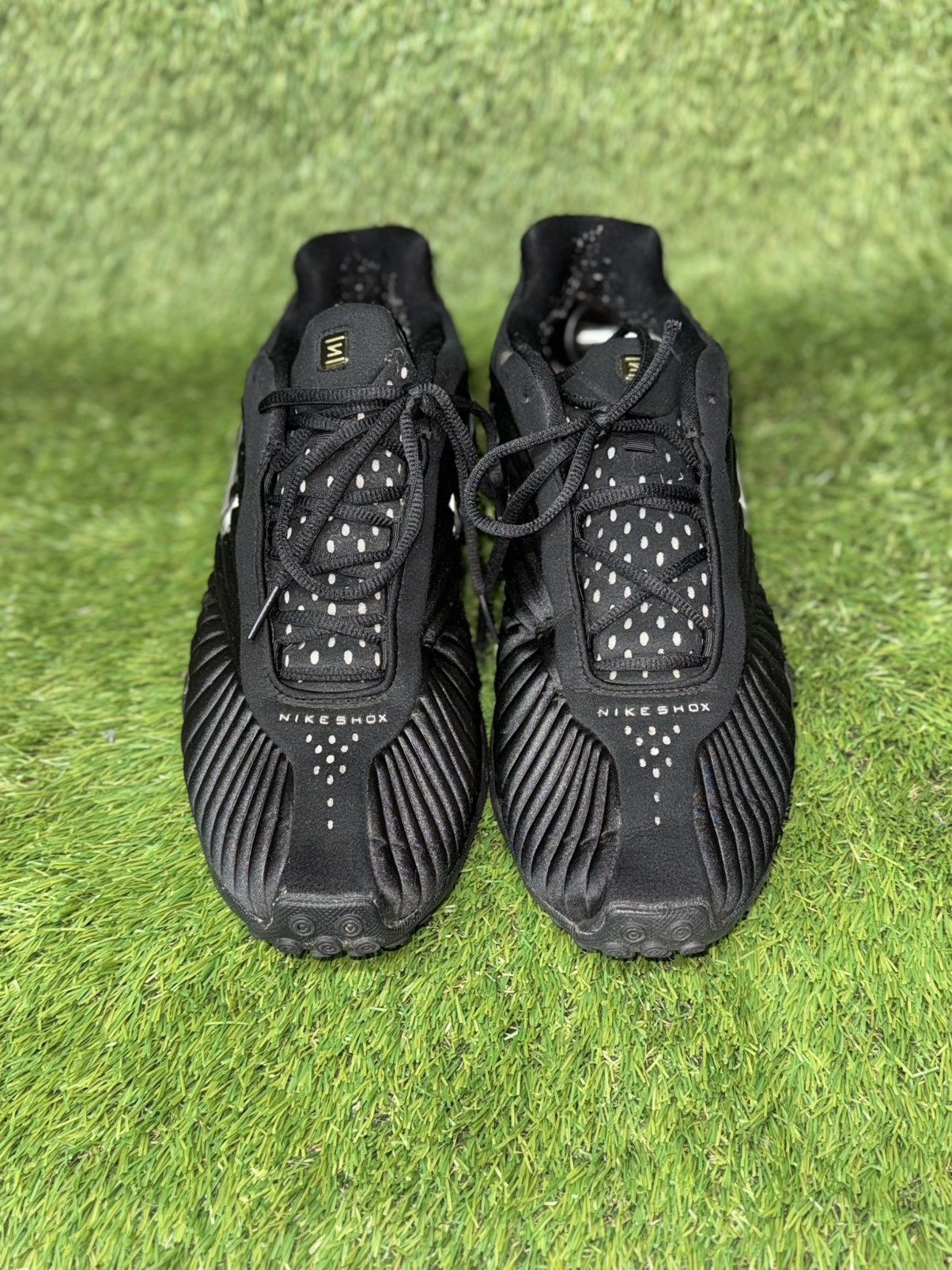 Nike Size 12 - Nike Shox NZ Black - 030911 Size US 12 / EU 45 - 2 Thumbnail