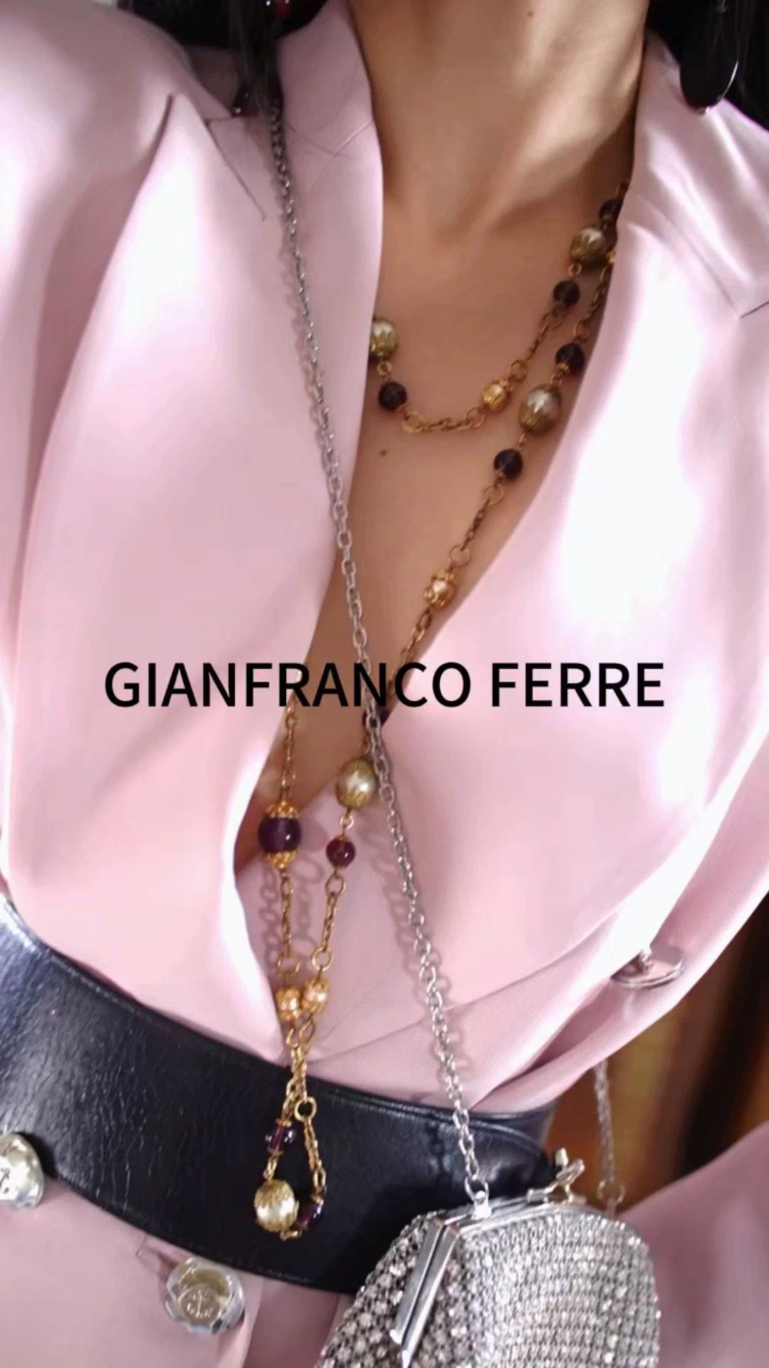 Gianfranco Ferre Gianfranco Ferre Vtg Dirty Pink Suit & Skirt 46/XL Size L / US 10 / IT 46 - 1 Thumbnail
