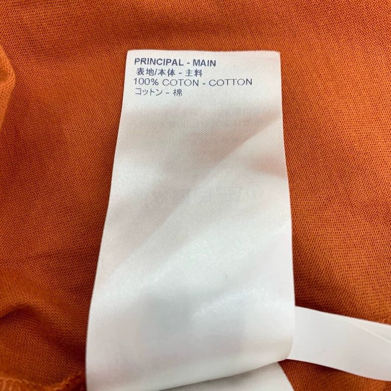 Louis Vuitton Louis Vuitton Logo embroidered crewneck orange cotton shor Size US M / EU 48-50 / 2 - 8 Thumbnail