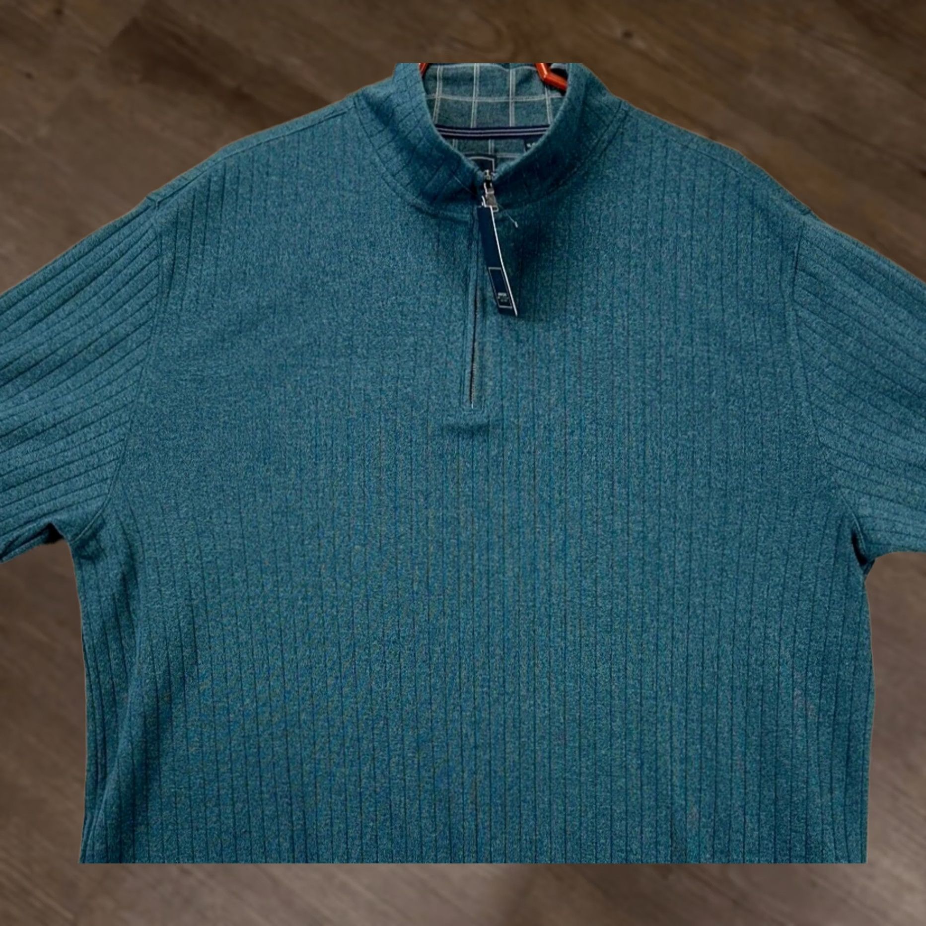 Arrow Arrow Sweatshirt Adult XL Blue Quater Zip Pullover Long Sleeve Mens NEW Size US XL / EU 56 / 4 - 1 Thumbnail