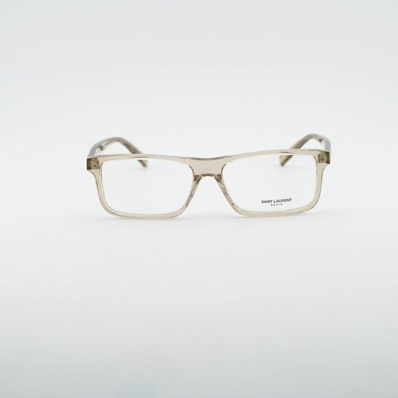 Saint Laurent Paris Saint Laurent SL483 003 Rectangle Eyeglasses Transparent Size ONE SIZE - 2 Thumbnail