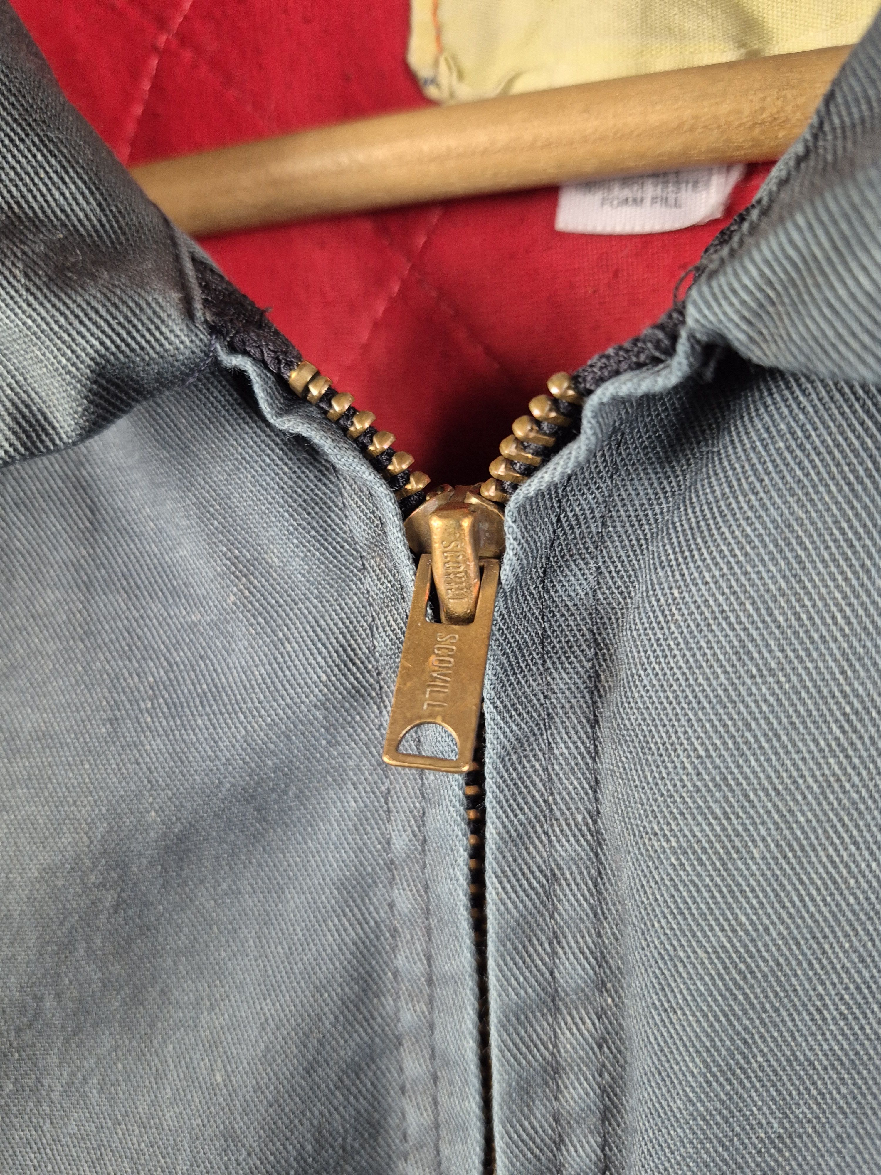 Vintage 🔥 Vintage 70s Work Wear Double Pocket Quilted Lining Jacket Size US XL / EU 56 / 4 - 6 Thumbnail
