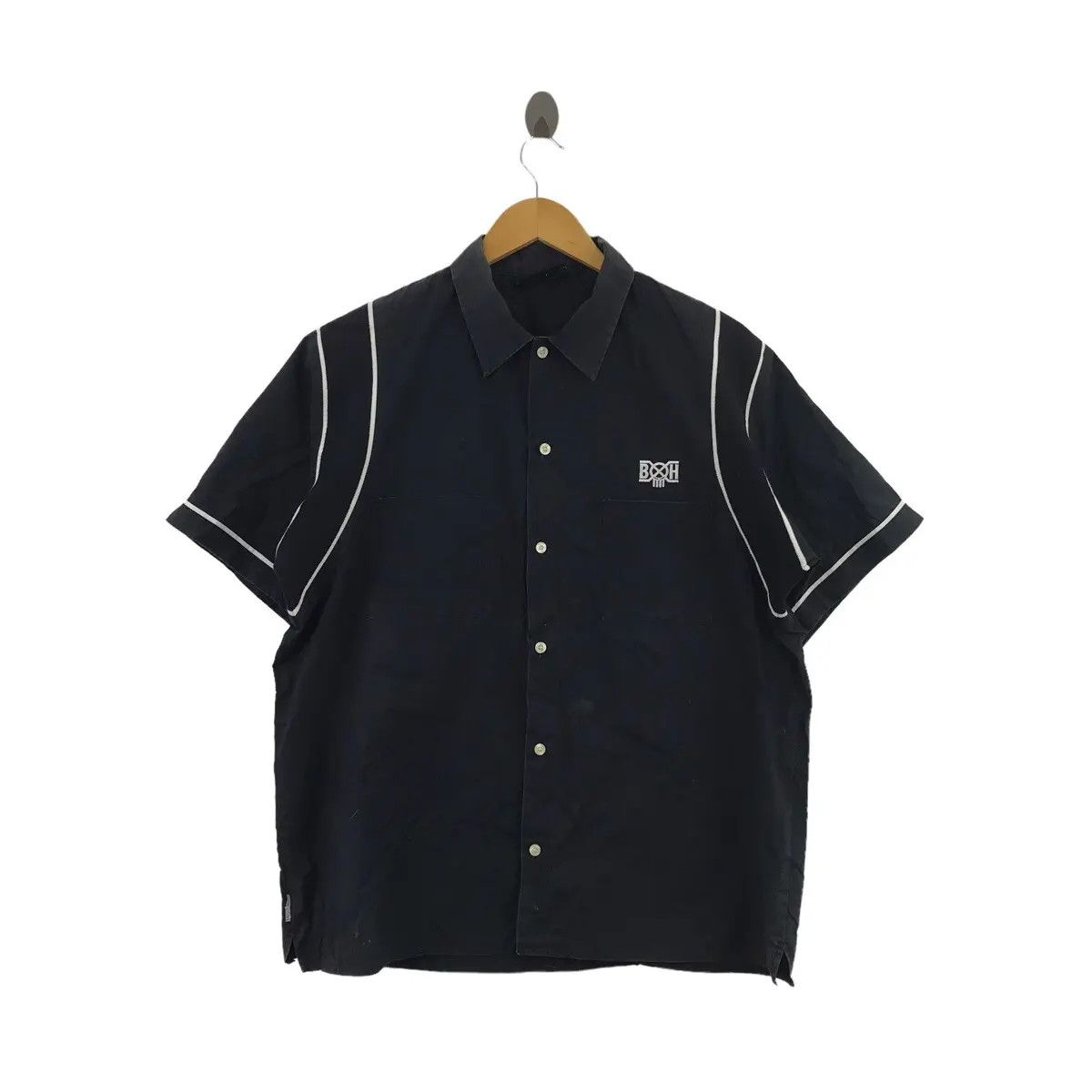 Vtg BOUNTY HUNTER Skate Hikaru Iwanaga Distress Shirt Punk