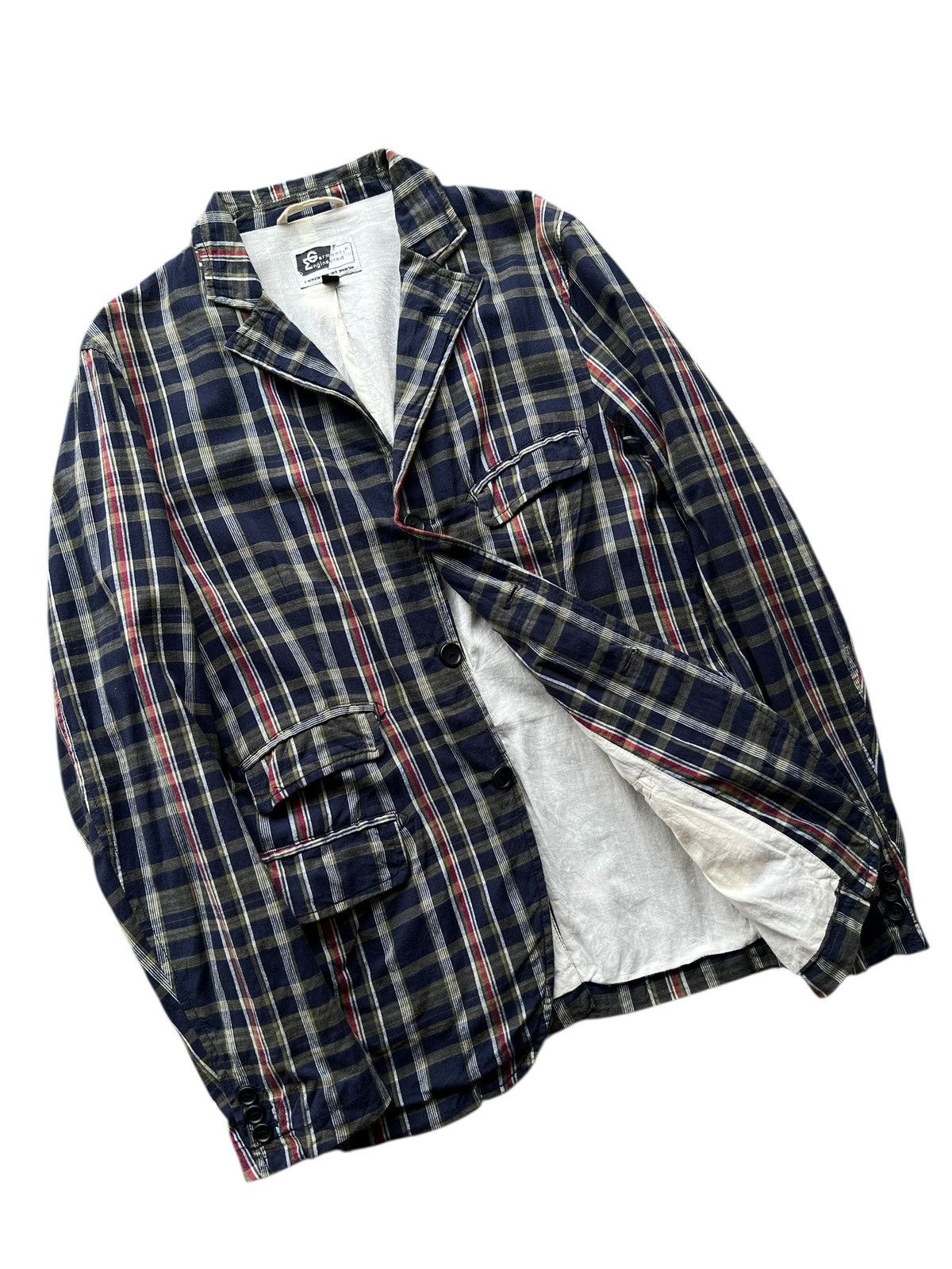 Engineered Garments 🔥 Engineered Garments Plaid Check Jacket Size US S / EU 44-46 / 1 - 10 Thumbnail