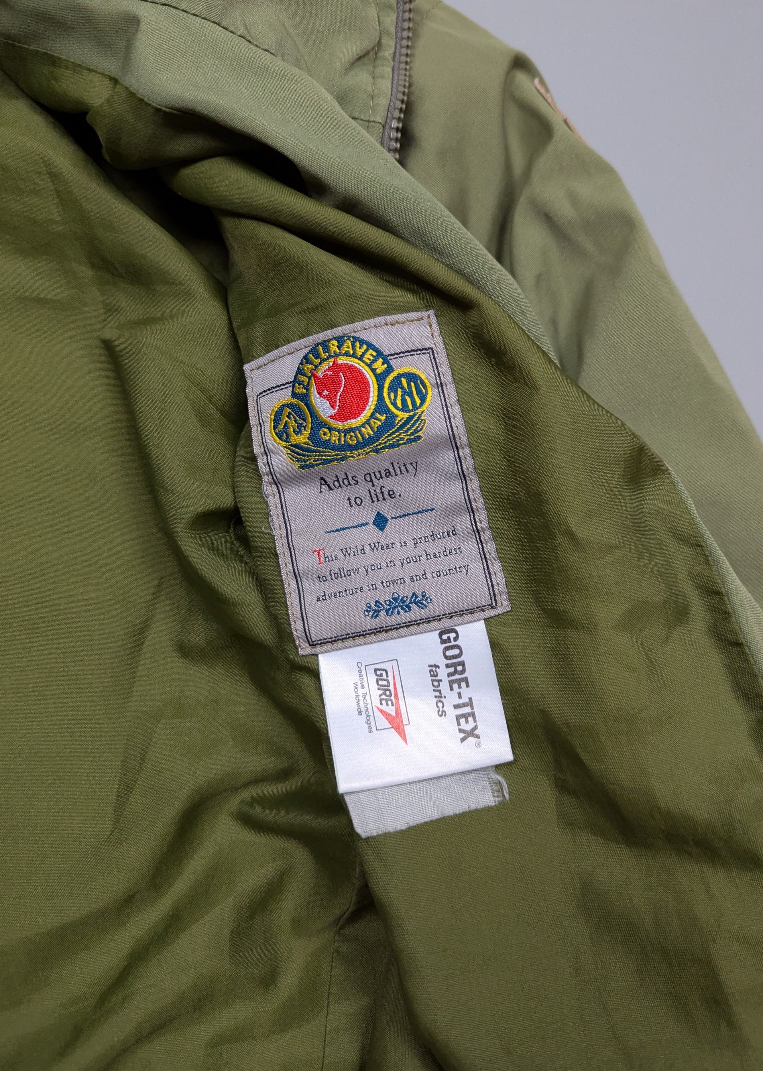 Fjallraven Fjällräven Gore-Tex Jacket Mens L/XL Green 90s Size US XL / EU 56 / 4 - 9 Thumbnail