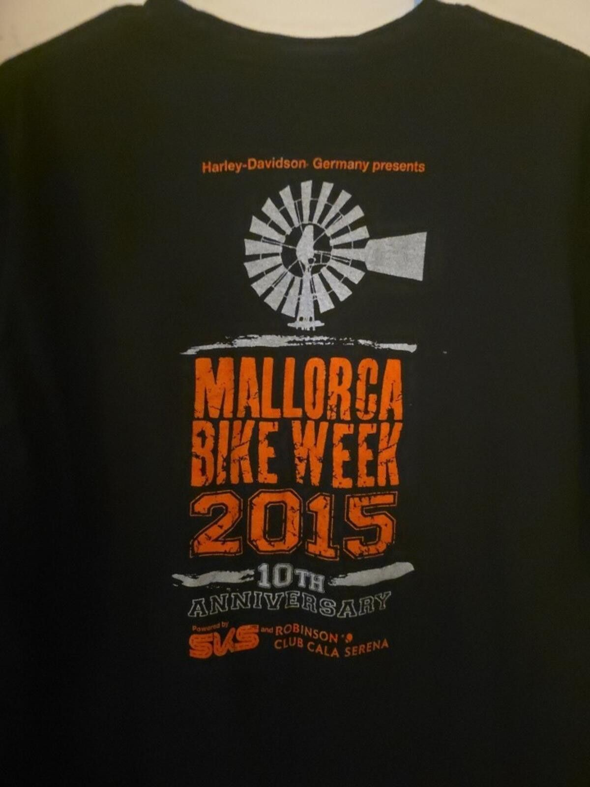 Harley Davidson Harley-Davidson Bike Week Germany TShirt Men's XL Black 2015 Size US XL / EU 56 / 4 - 5 Thumbnail