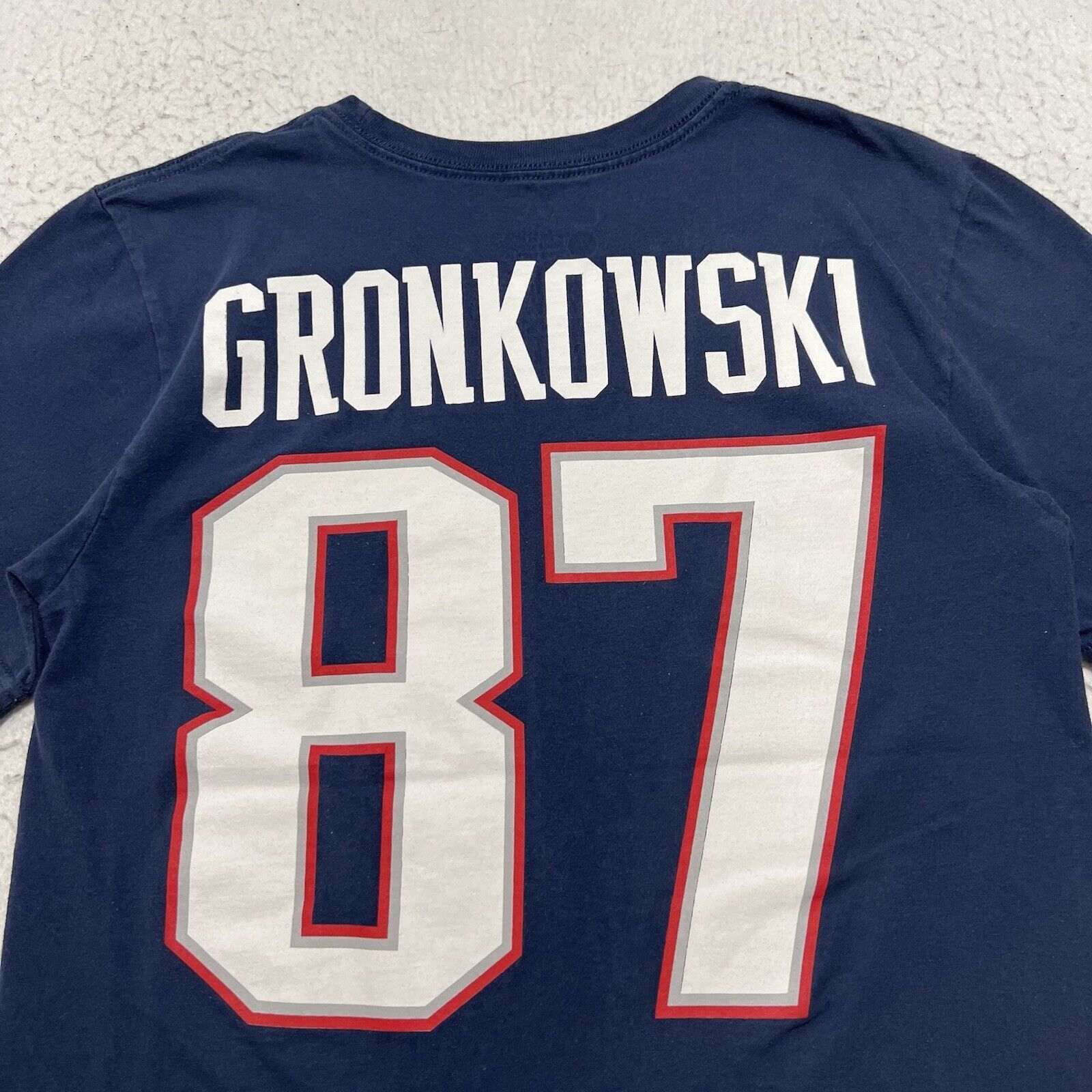 Nike Nike NFL New England Patriots Rob Gronkowski Graphic T Shirt Size US S / EU 44-46 / 1 - 10 Thumbnail