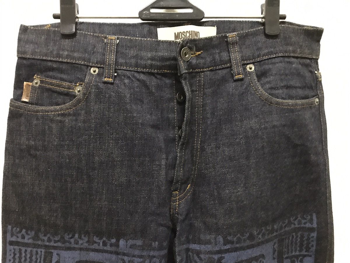 Designer × Moschino Moschino Jeans Tribal Design Size US 32 / EU 48 - 2 Thumbnail