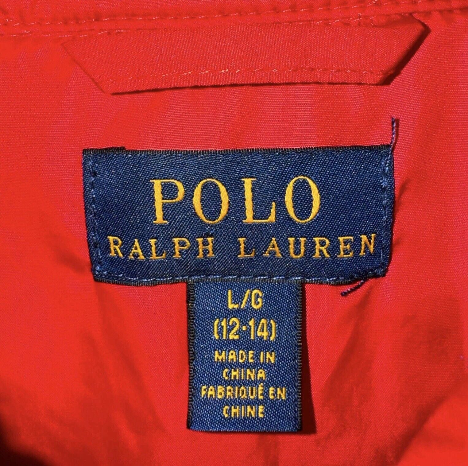 Polo Ralph Lauren Polo Ralph Lauren Girls Red Quilted Button Jacket Kids Sz L Size XXS / US 00 / IT 34 - 6 Thumbnail