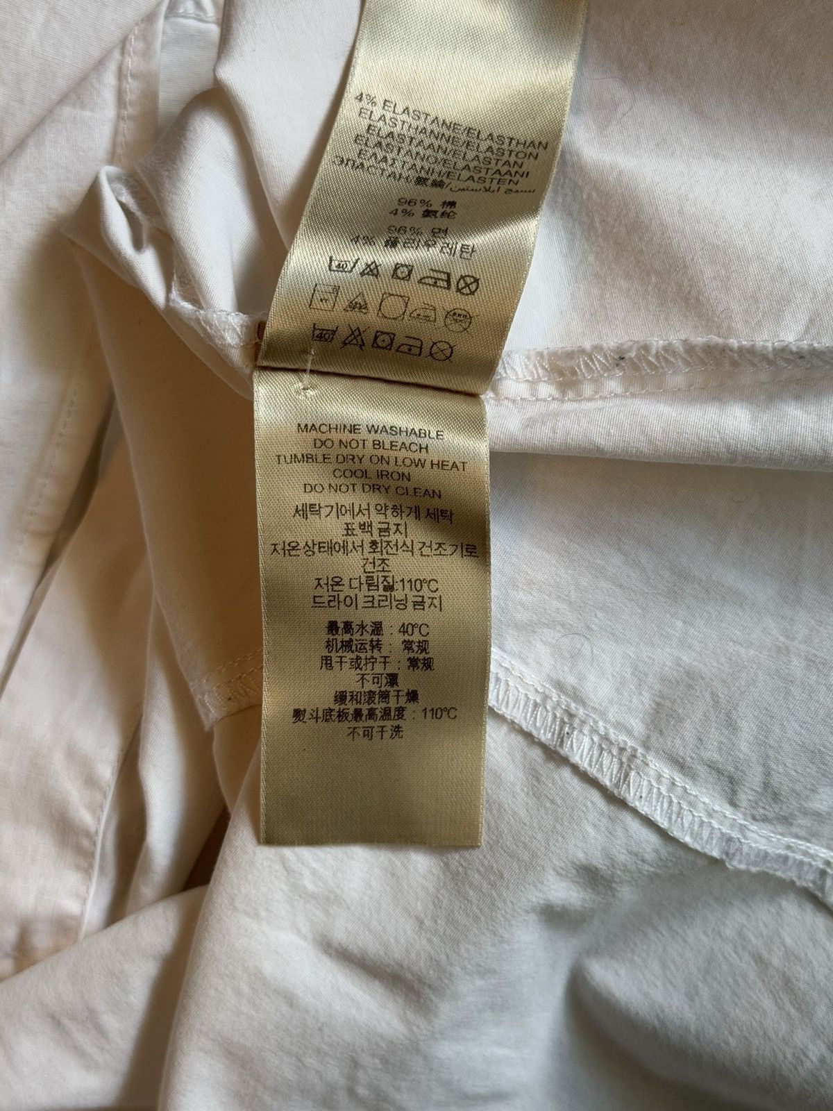 Burberry × Designer Burberry Brit white buttons up shirt blouse Size M / US 6-8 / IT 42-44 - 7 Thumbnail