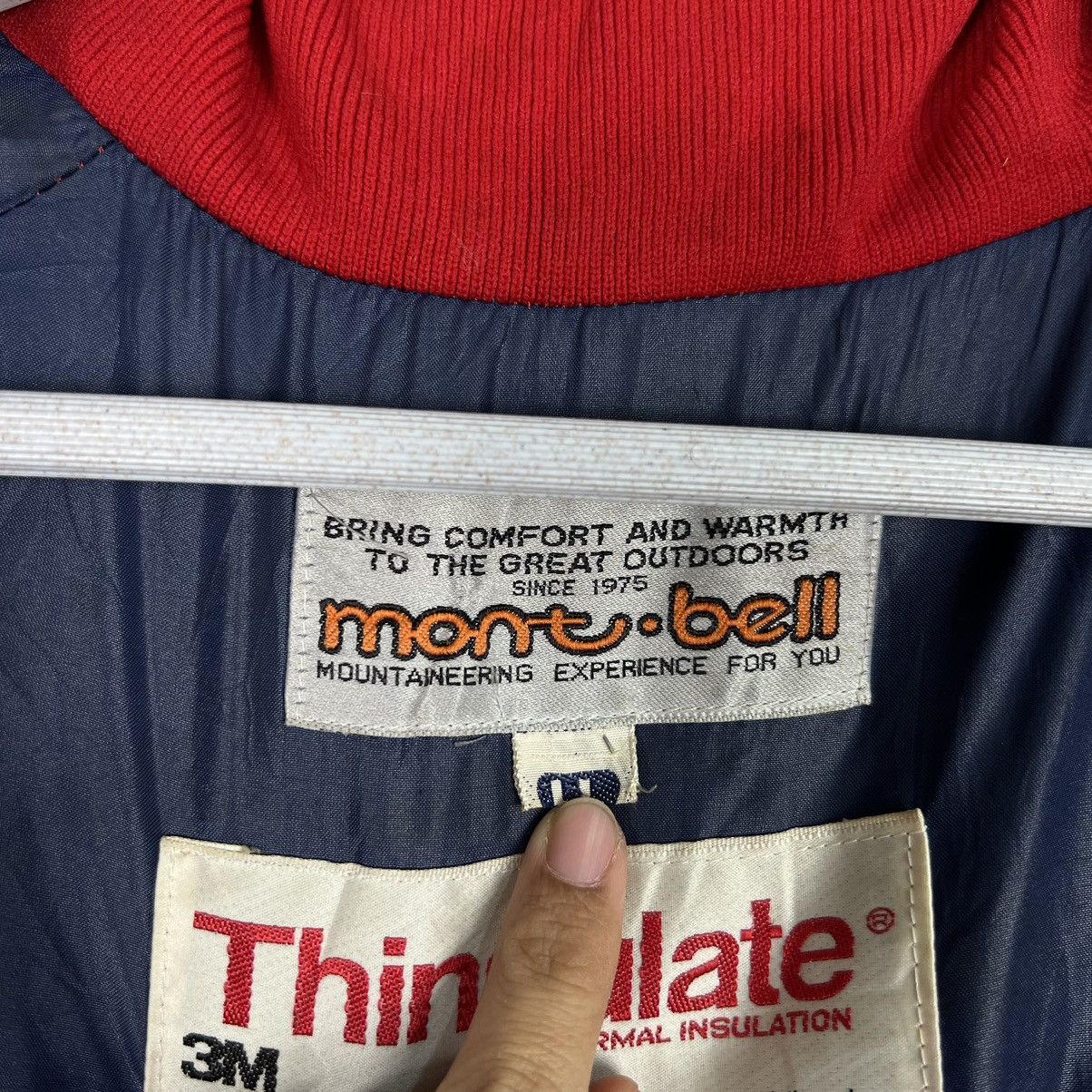 Montbell 🔥 80s VINTAGE MONTBELL THINSULATE BOMBER JACKET Size US S / EU 44-46 / 1 - 16 Thumbnail