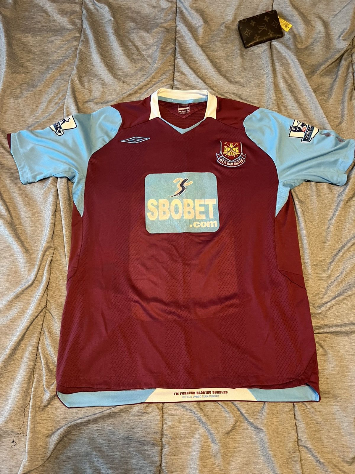 Umbro × Vintage Vintage West Ham United Jersey Size US L / EU 52-54 / 3 - 1 Thumbnail