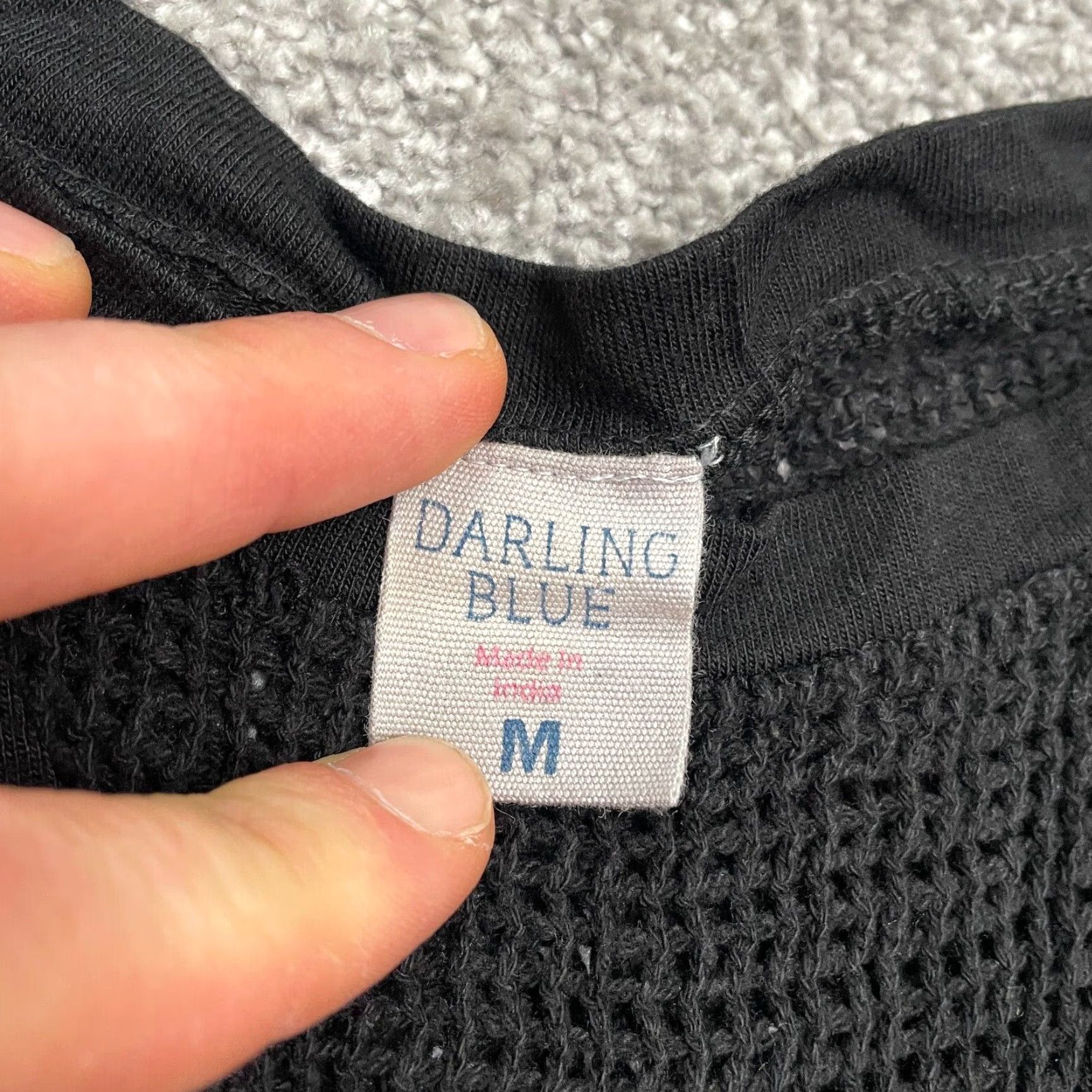 Vintage VINTAGE? (No) Darling Blue Tank Top Women's Basic Solid Blue Sleeveless Round Neck Breathable Lightweight Stretch Casual Summer Spring Autumn M Womens Size M / US 6-8 / IT 42-44 - 6 Thumbnail