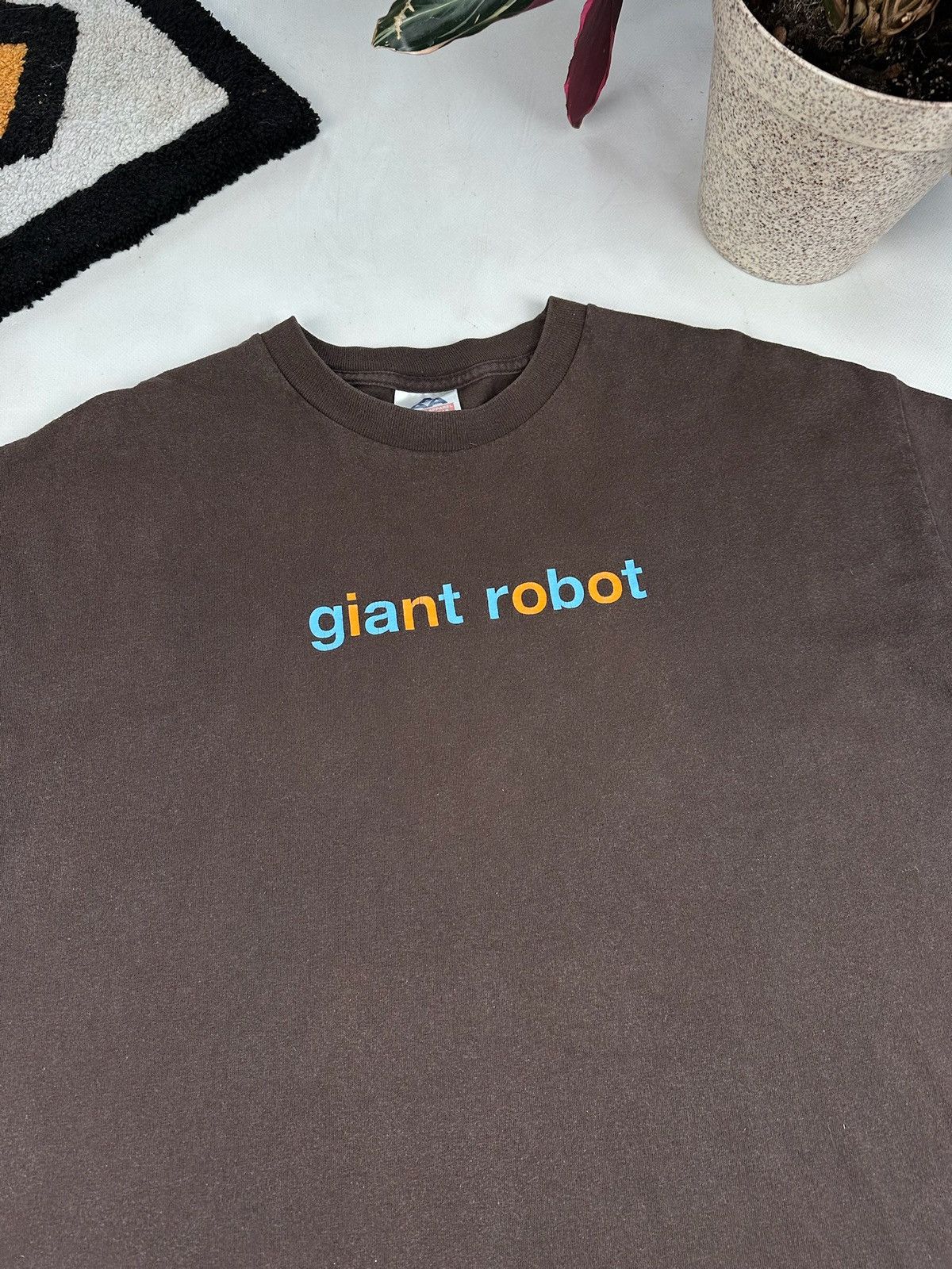 Band Tees × Vintage Vintage 1994 Giant Robot Bucket Head band tee acid Size US XL / EU 56 / 4 - 2 Thumbnail