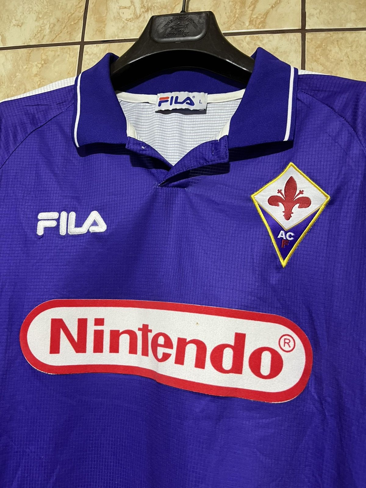 Fila Vintage Fila Not Real Fiorentina 1999 long sleeve Size US L / EU 52-54 / 3 - 2 Thumbnail