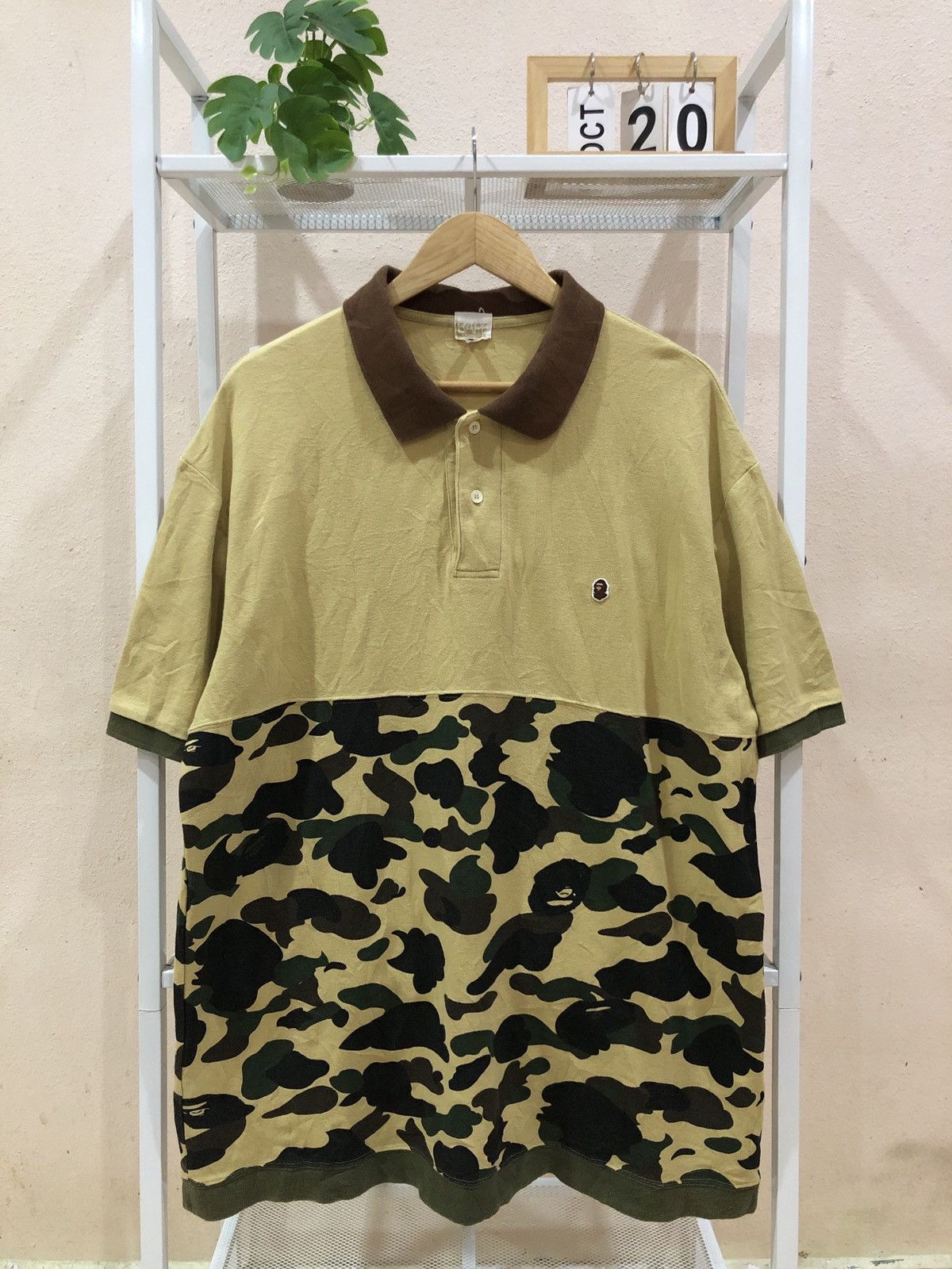 A Bathing Ape 1st Camo Polo Shirts