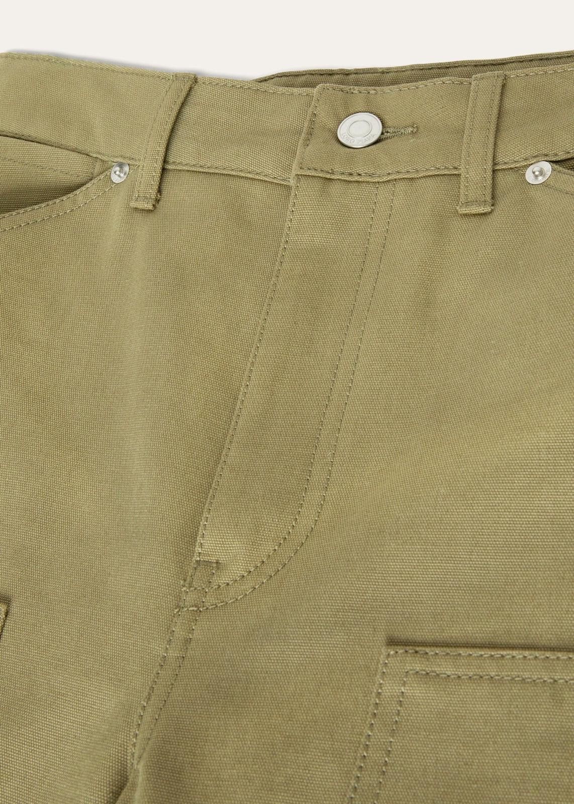 Loro Piana o1srvl11e0125 Hans Horsey Panama Pant in Khaki Size 30" / US 8 / IT 44 - 3 Thumbnail