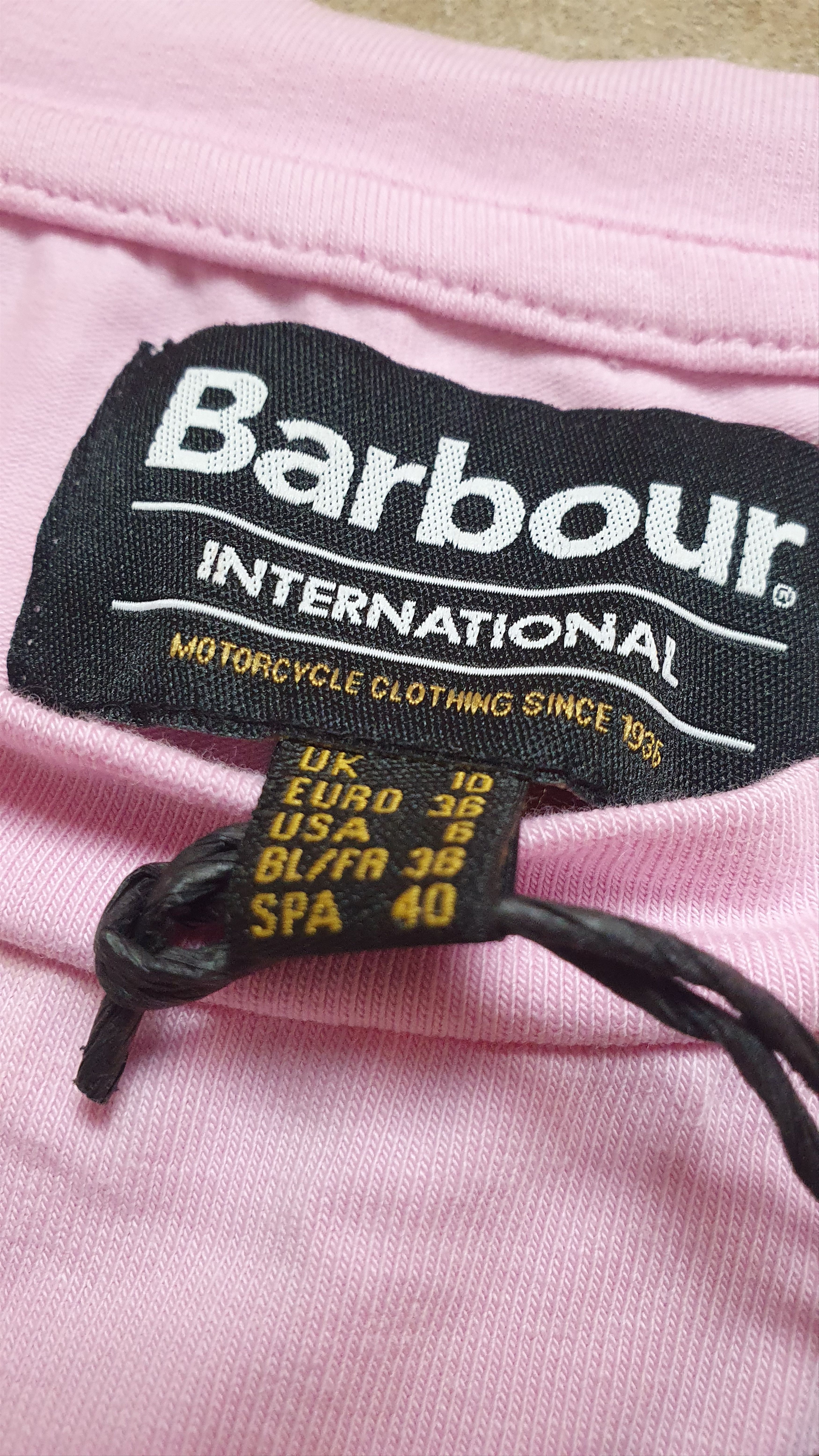 Barbour Rare Women's pink t-shirts Barbour top Vintage Size S Size S / US 4 / IT 40 - 7 Thumbnail