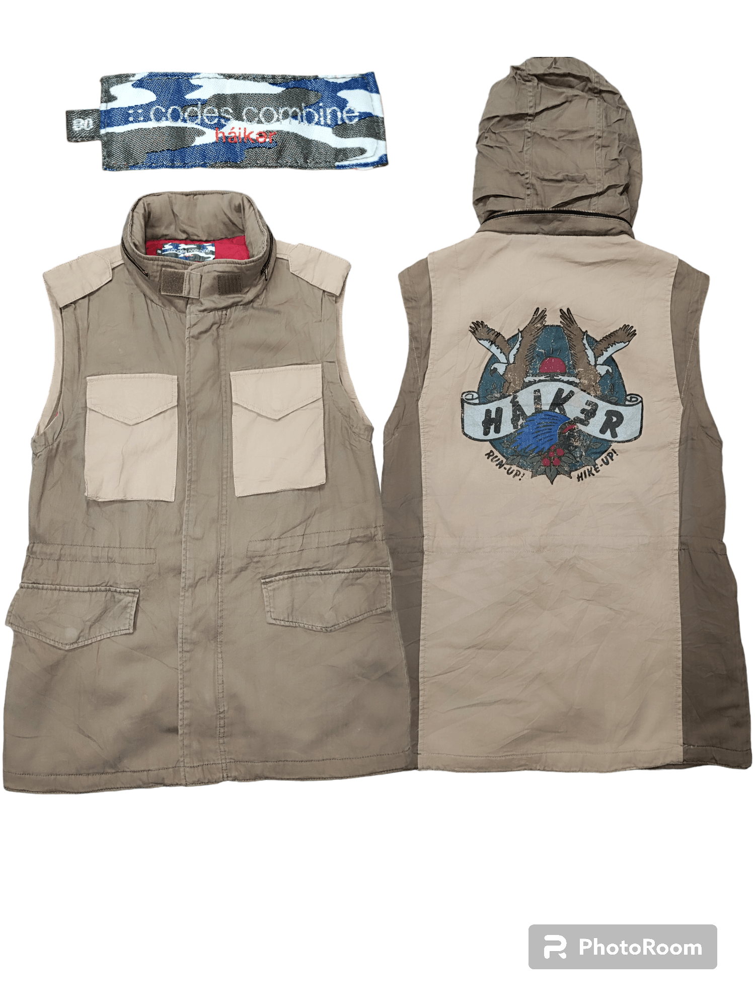 Japanese Brand Comdes Combine Haiker Vest Jacket Apaches Style Size US M / EU 48-50 / 2 - 1 Thumbnail