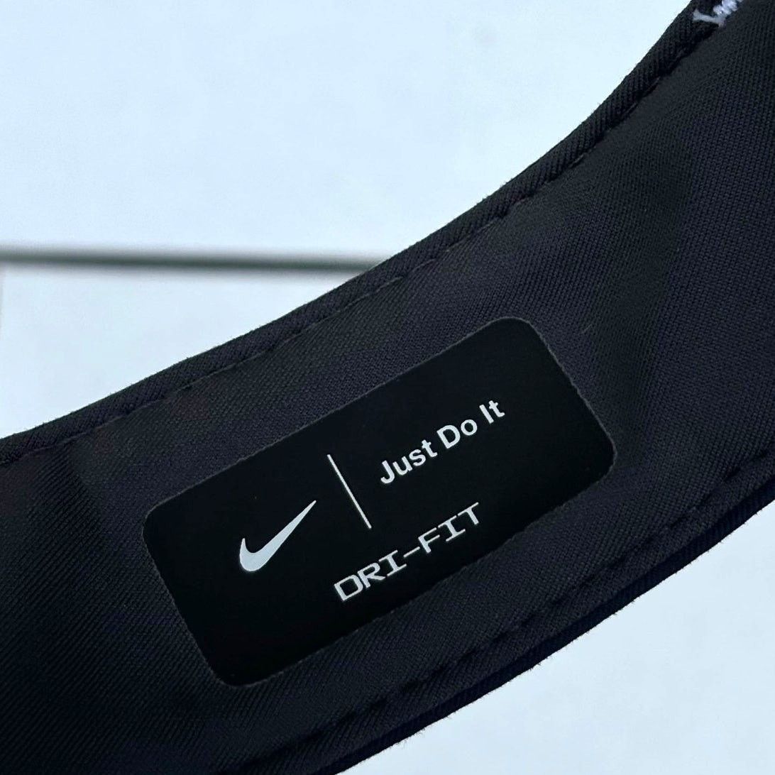 Nike Black & White Nike Visor Size ONE SIZE - 4 Thumbnail