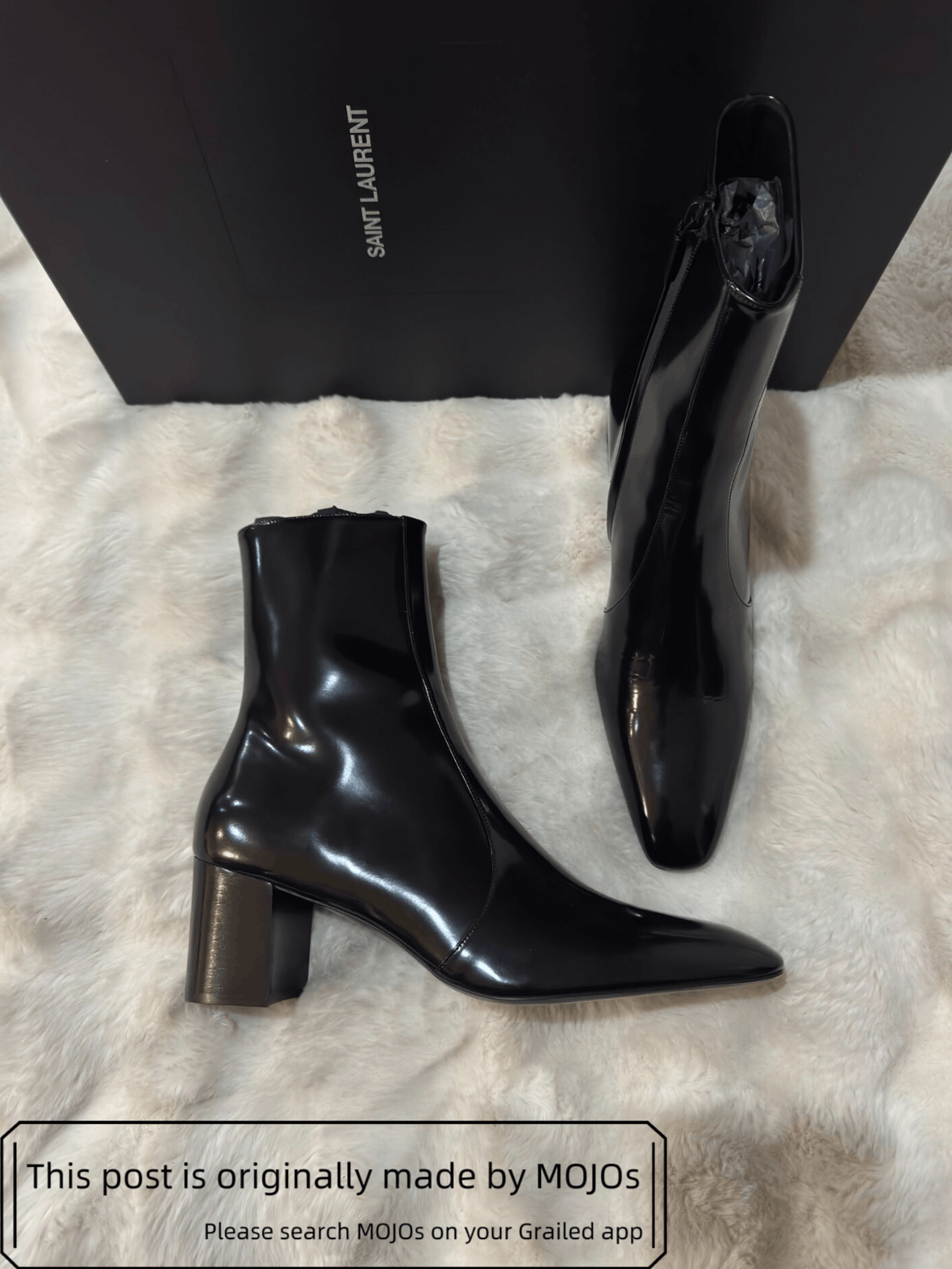 Saint Laurent Paris Sz 44 Saint Laurent Paris 23ss XIV 70 Zipped Boots mojos1445 Size US 11 / EU 44 - 1 Thumbnail