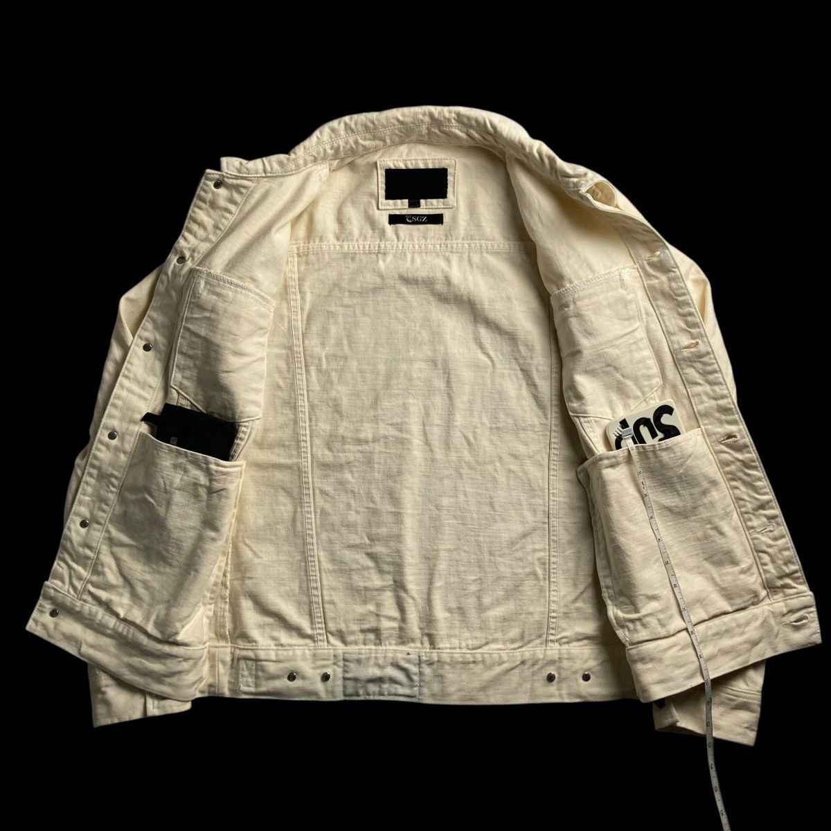 JACKROSE 🇯🇵 JACKROSE LUV MAISON DENIM TRUCKER JACKET Size US M / EU 48-50 / 2 - 11 Thumbnail