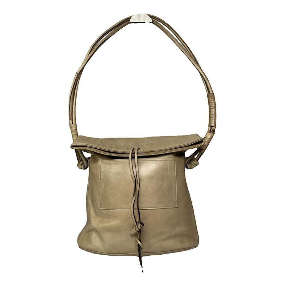 Jil Sander Beige Leather Handbag Size ONE SIZE - 1 Thumbnail