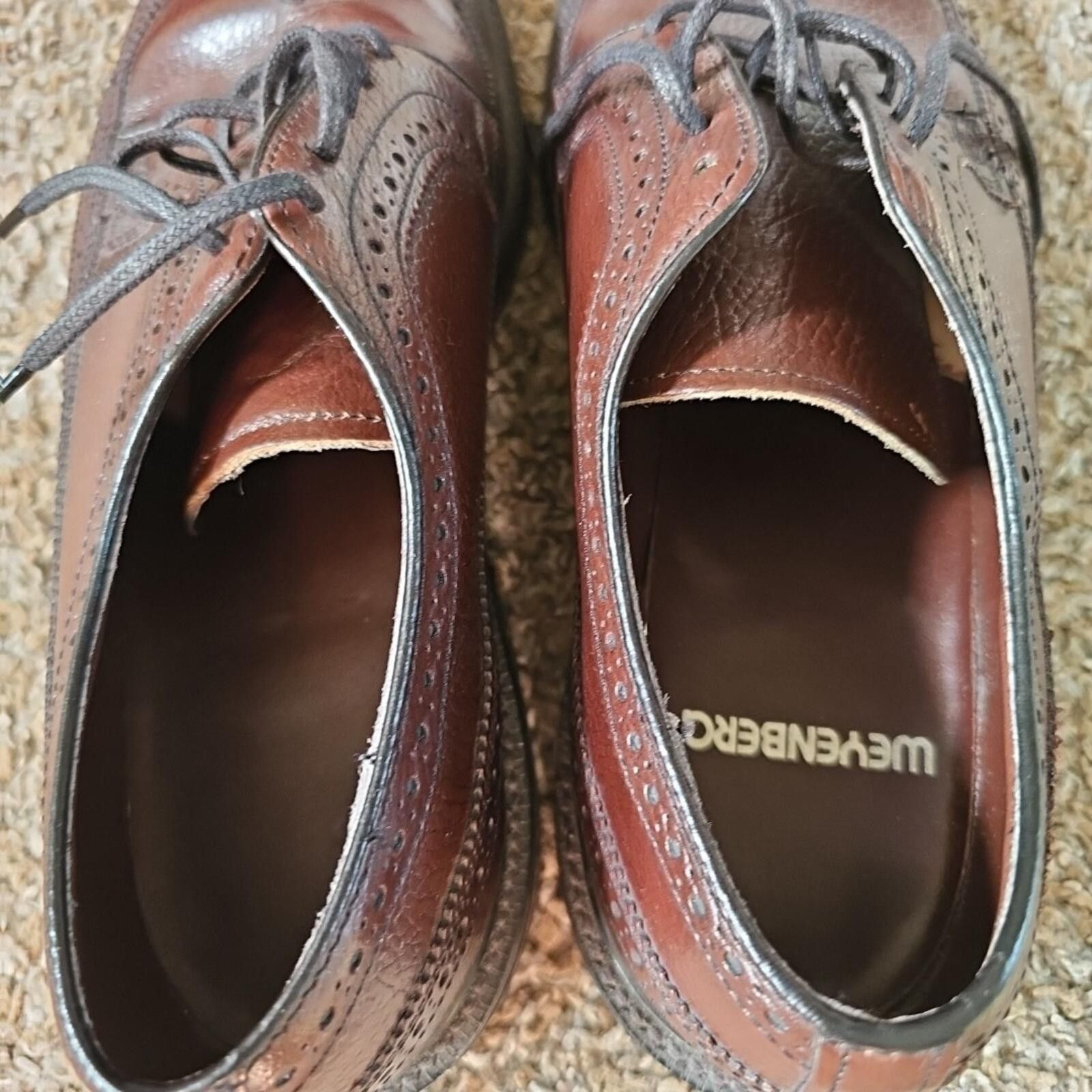 Other Weyenberg Sz 10 Wingtip Dress Shoes Size US 10 / EU 43 - 4 Thumbnail