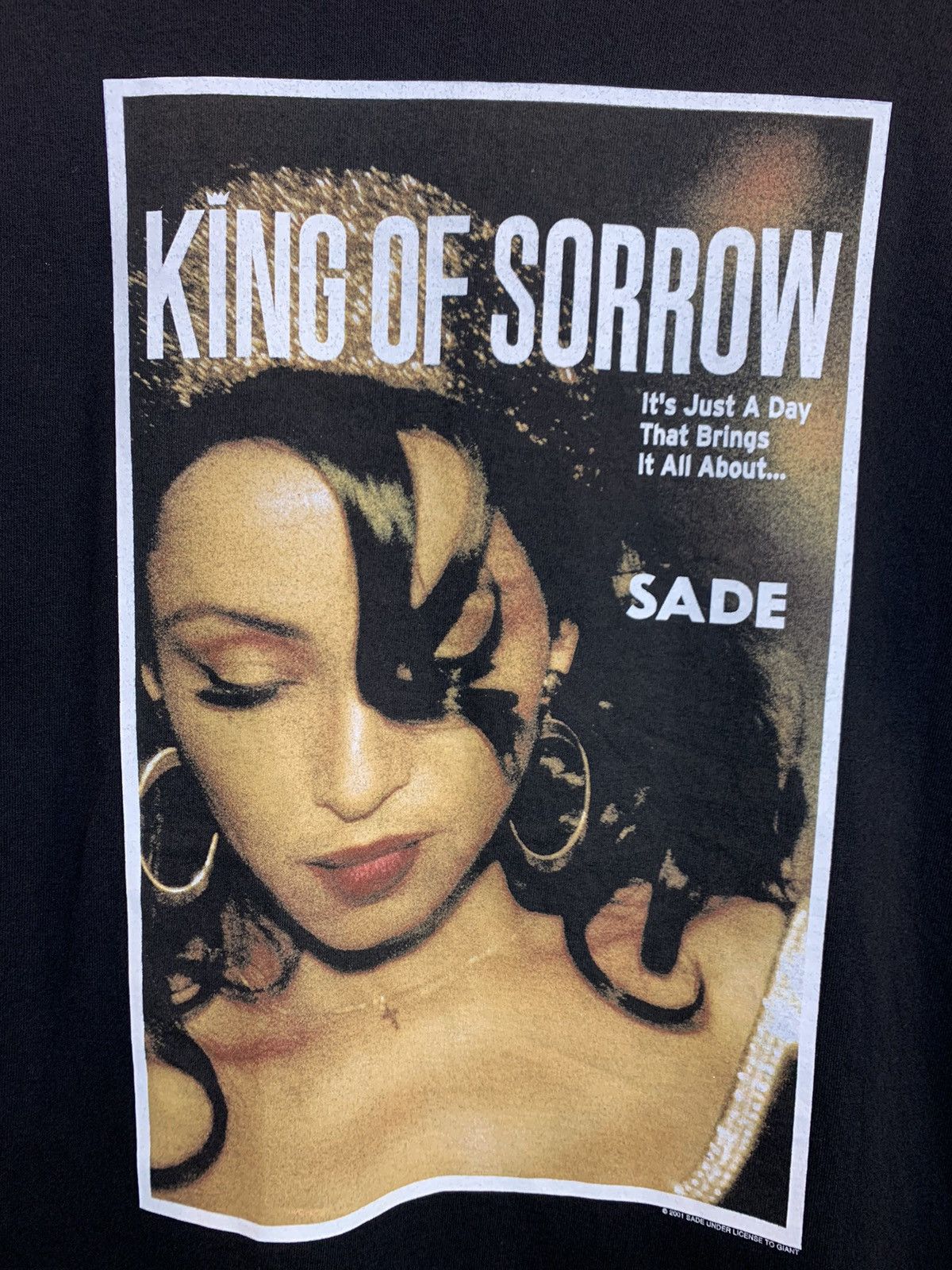 Band Tees × Vintage *RARE* Vintage Sade King Of Sorrow 2001 Giant RnB Band Shirt Size US L / EU 52-54 / 3 - 2 Thumbnail