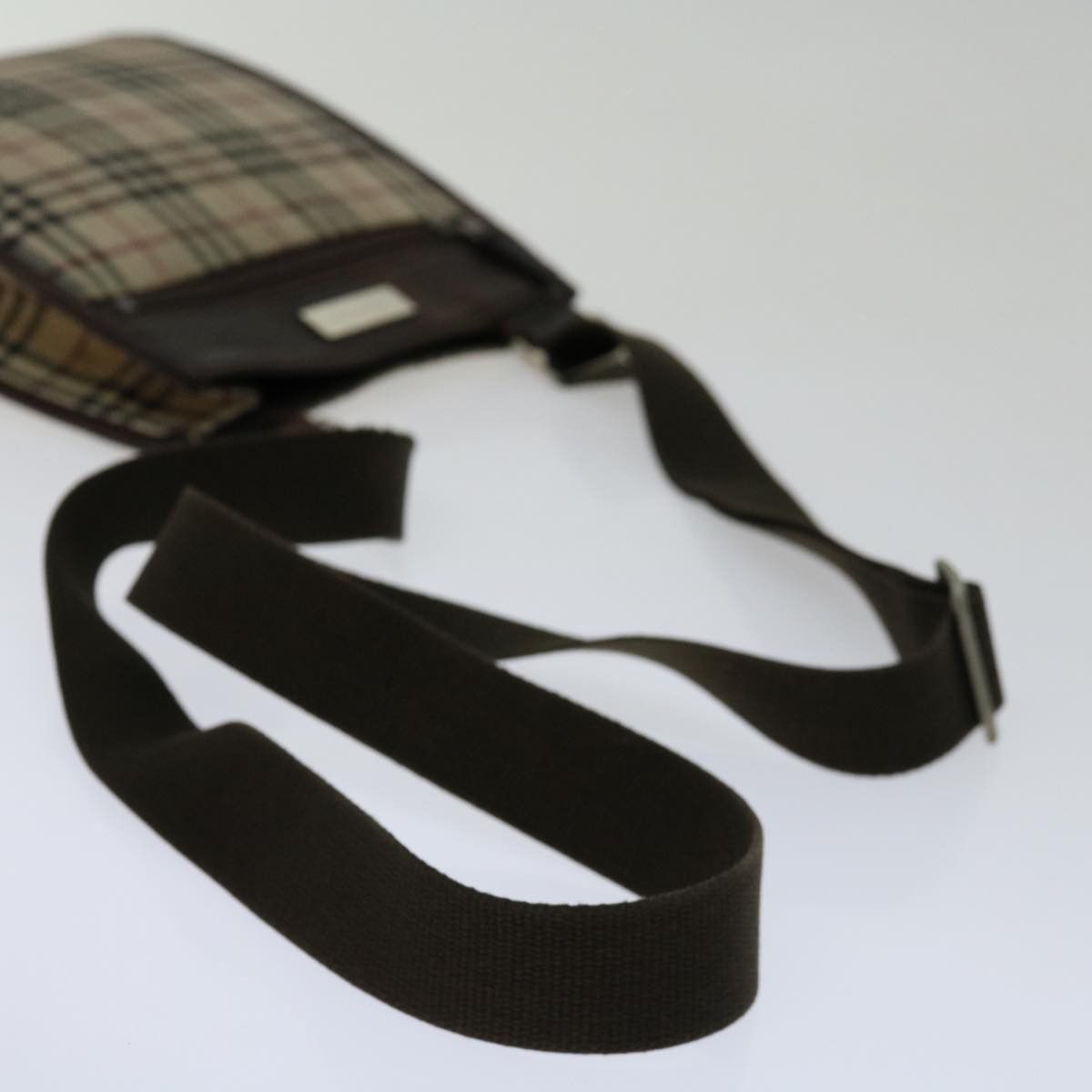 Burberry Burberry Nova Check Shoulder Bag Canvas Beige Brown Size ONE SIZE - 7 Thumbnail