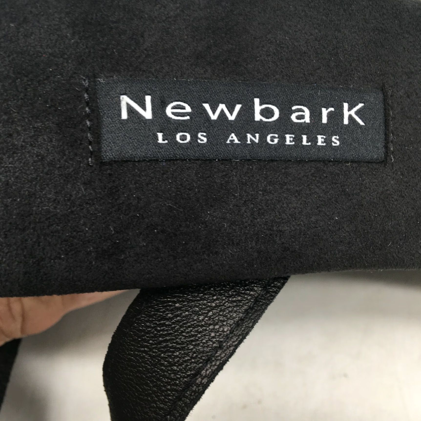 Vintage Newbark Black Suede Platform Wedge Sandal Ankle Strap Cutout Size 8 Womens Size US 8 / IT 38 - 6 Thumbnail
