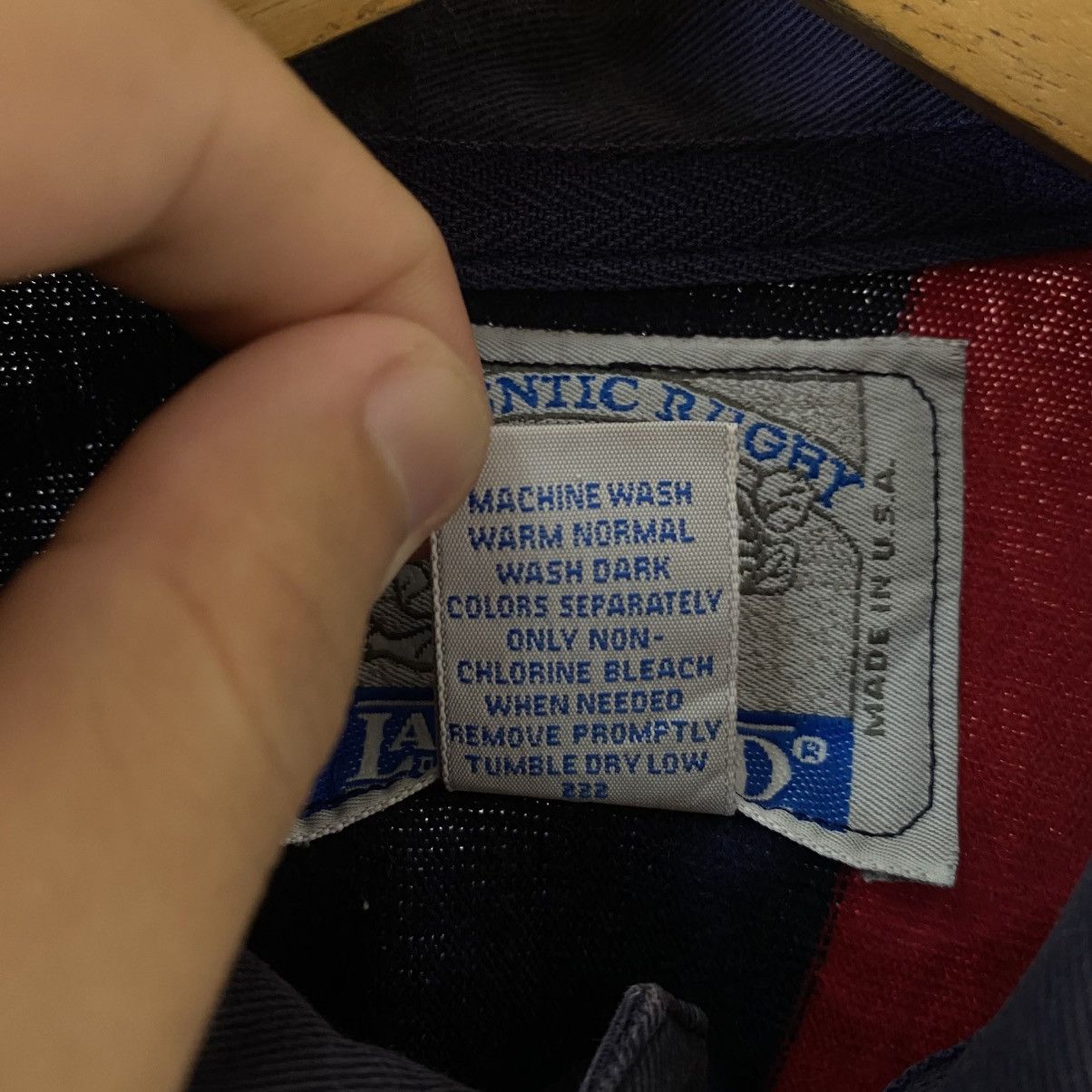 Vintage Vintage 80s USA Rugby Team Jersey Rugby Football Union Size US M / EU 48-50 / 2 - 4 Thumbnail