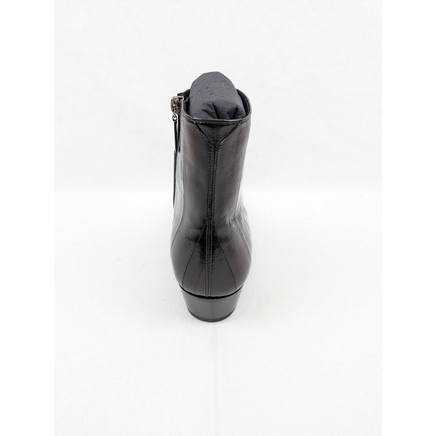 Saint Laurent Paris o1rshd1 Eel Anguilla Cheslea Boots in Black Size US 9 / EU 42 - 13 Thumbnail