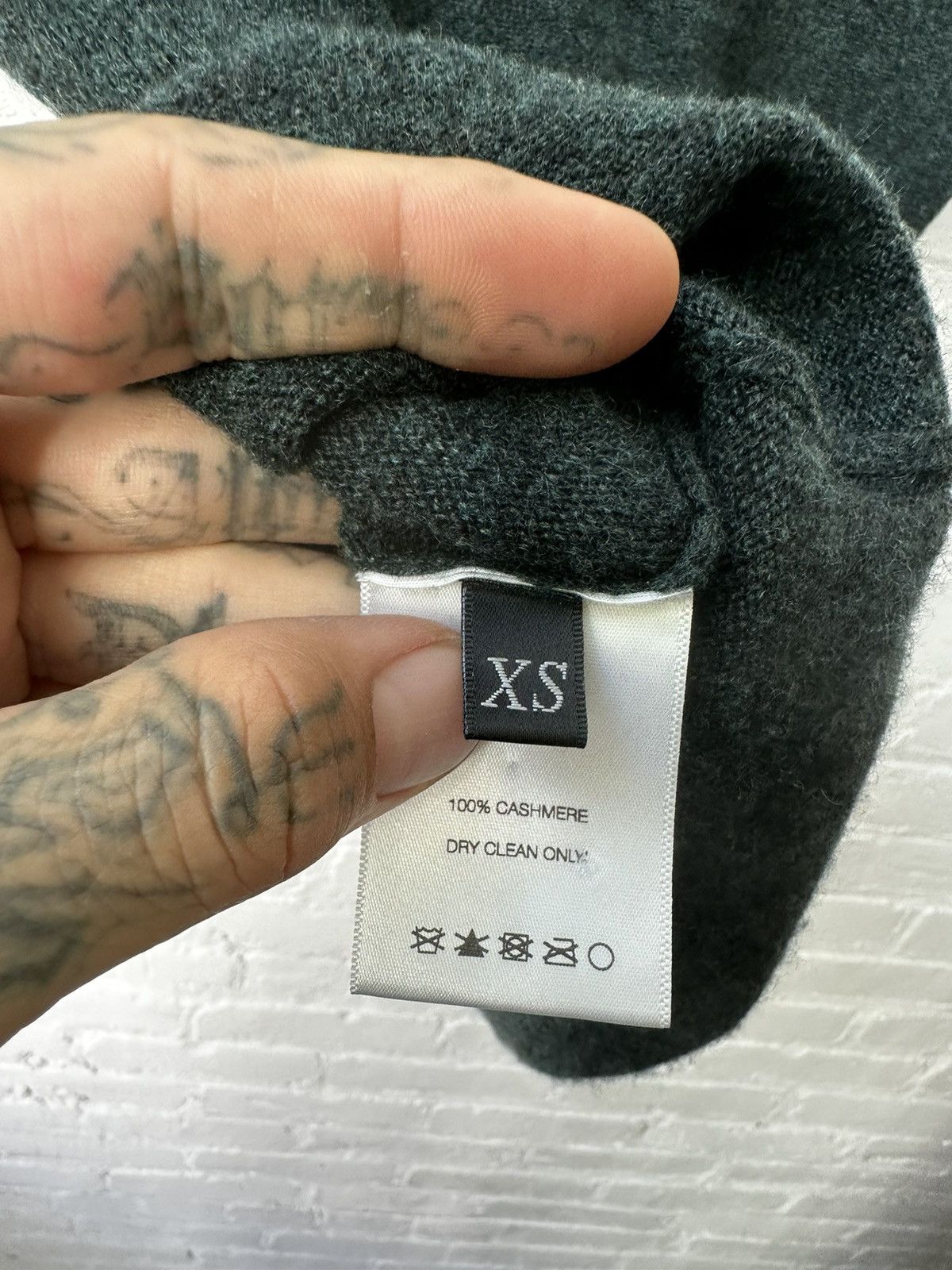 Enfants Riches Deprimes ERD EARLY COLLECTION ROCKSTAR CASHMERE XS S M SHIRT Size US XS / EU 42 / 0 - 7 Thumbnail