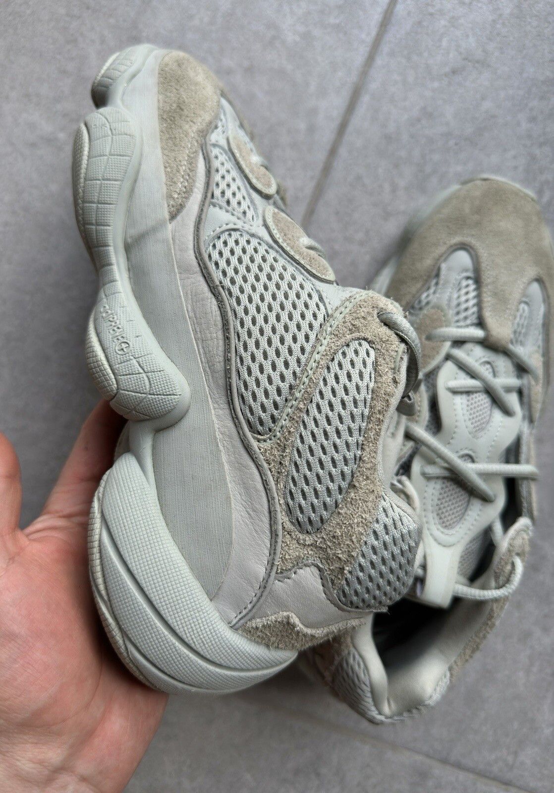 Adidas Adidas Yeezy 500 Low Kanye West EE7287 Salt US-9 Size US 9 / EU 42 - 9 Thumbnail