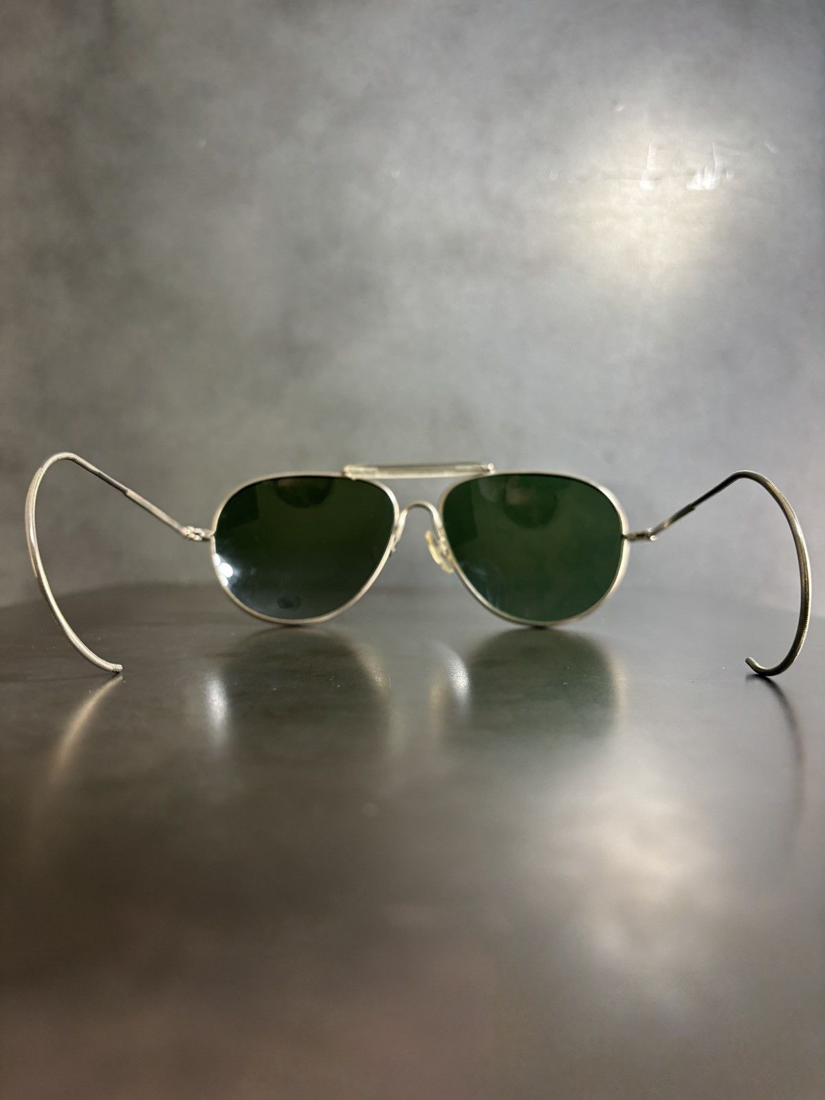 RayBan × Vintage Vintage Aviator Sunglasses Hooked Metal Glacier 60s 70s 80s Size ONE SIZE - 5 Thumbnail