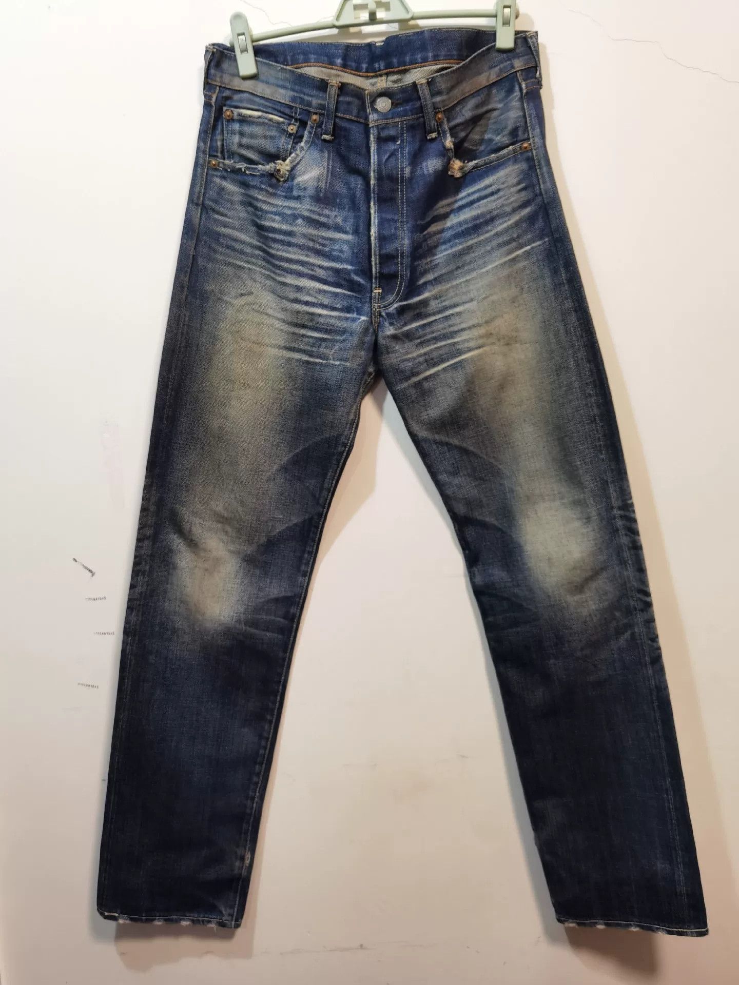 Levi's Vintage Clothing levi's classic washed denim jeans w34 Size US 34 / EU 50 - 1 Thumbnail