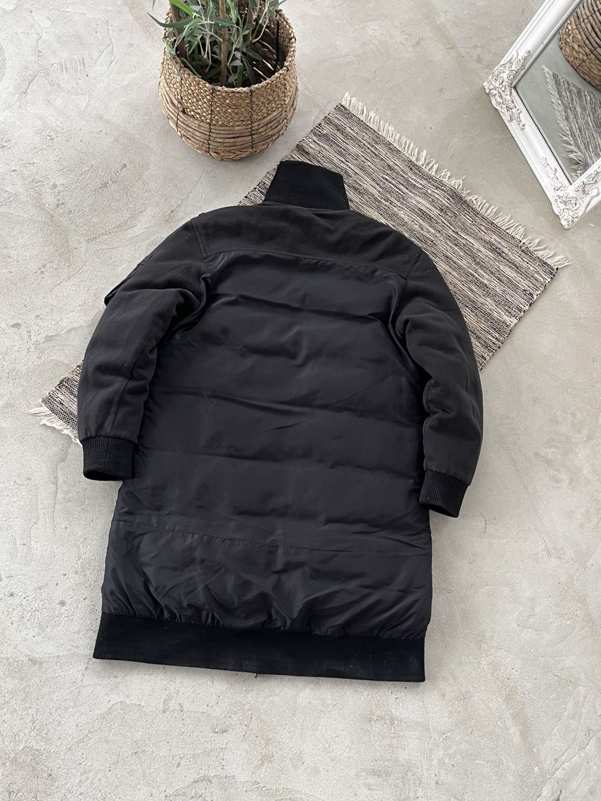 Diesel Vintage Diesel Black Reversible Parka Jacket Avantgarde Y2K Size M / US 6-8 / IT 42-44 - 3 Thumbnail