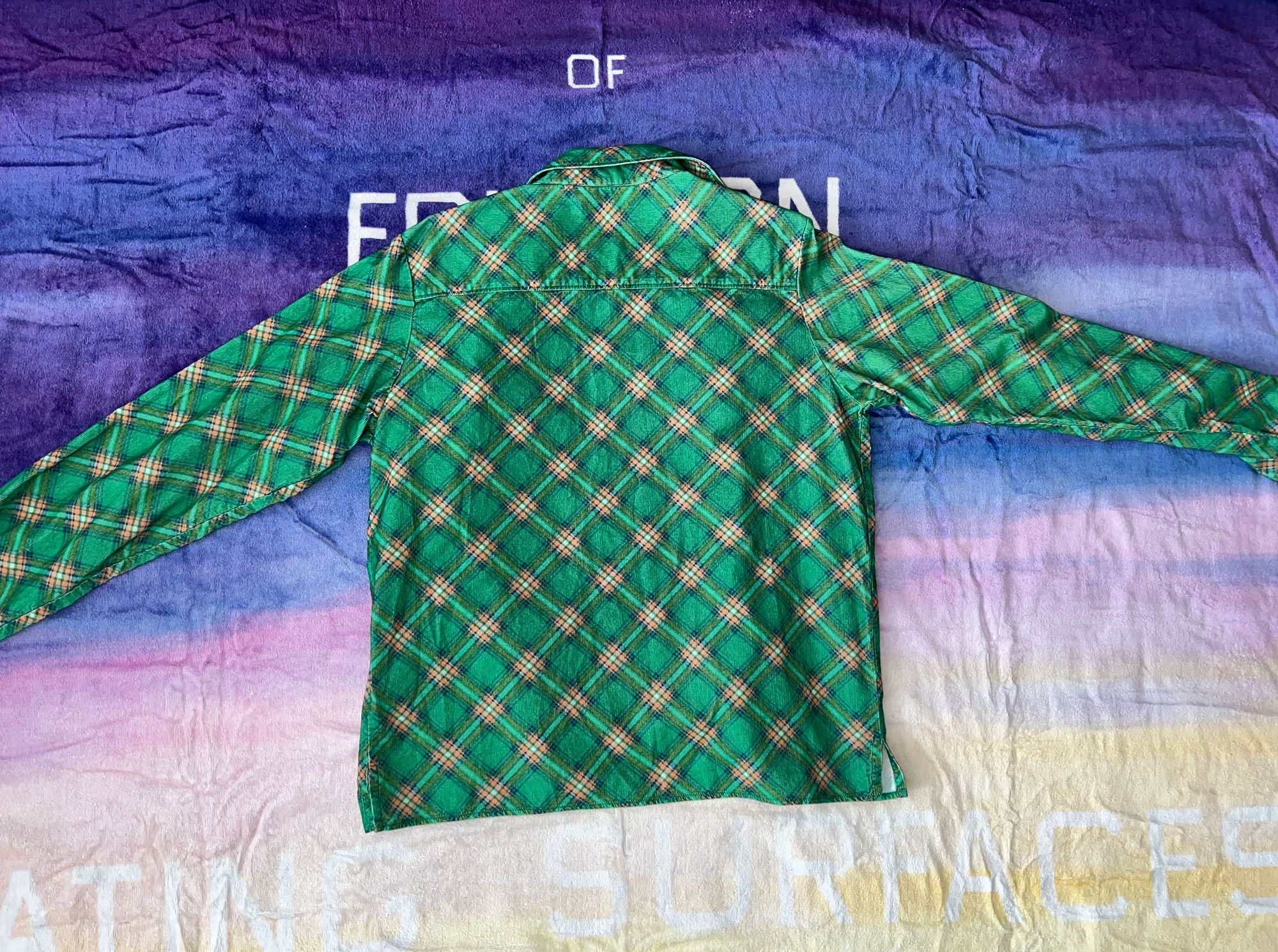 ERL Green plaid shirt Size US M / EU 48-50 / 2 - 2 Thumbnail