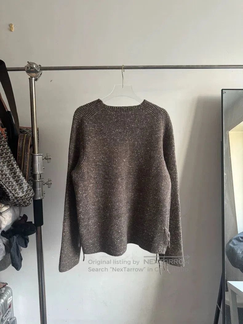 Maison Margiela Brown Wool Sweater with Tag. Size US L / EU 52-54 / 3 - 2 Thumbnail