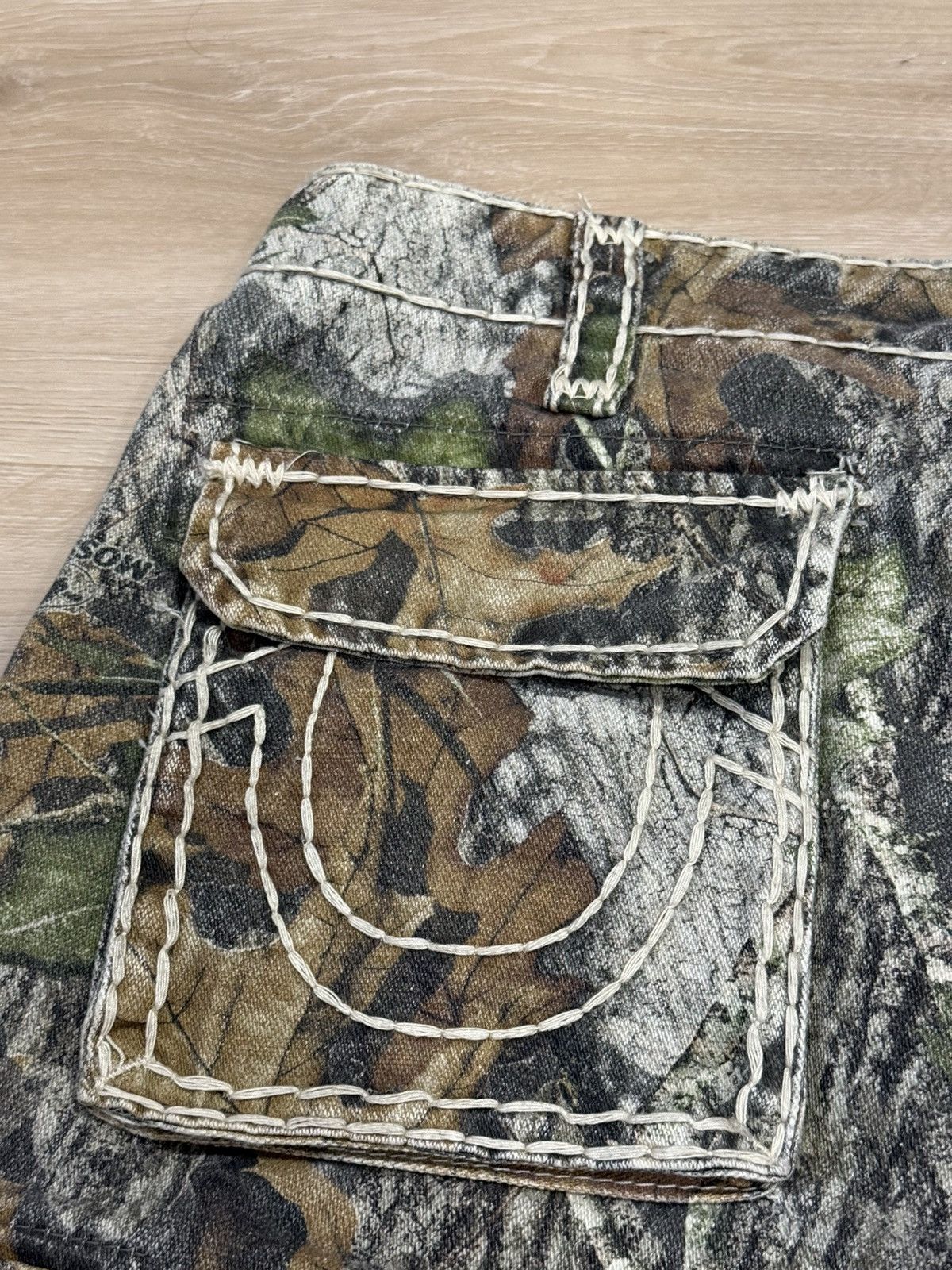 Supreme × True Religion Supreme True Religion Realtree Camo Denim Cargo Pants Size US 36 / EU 52 - 10 Thumbnail