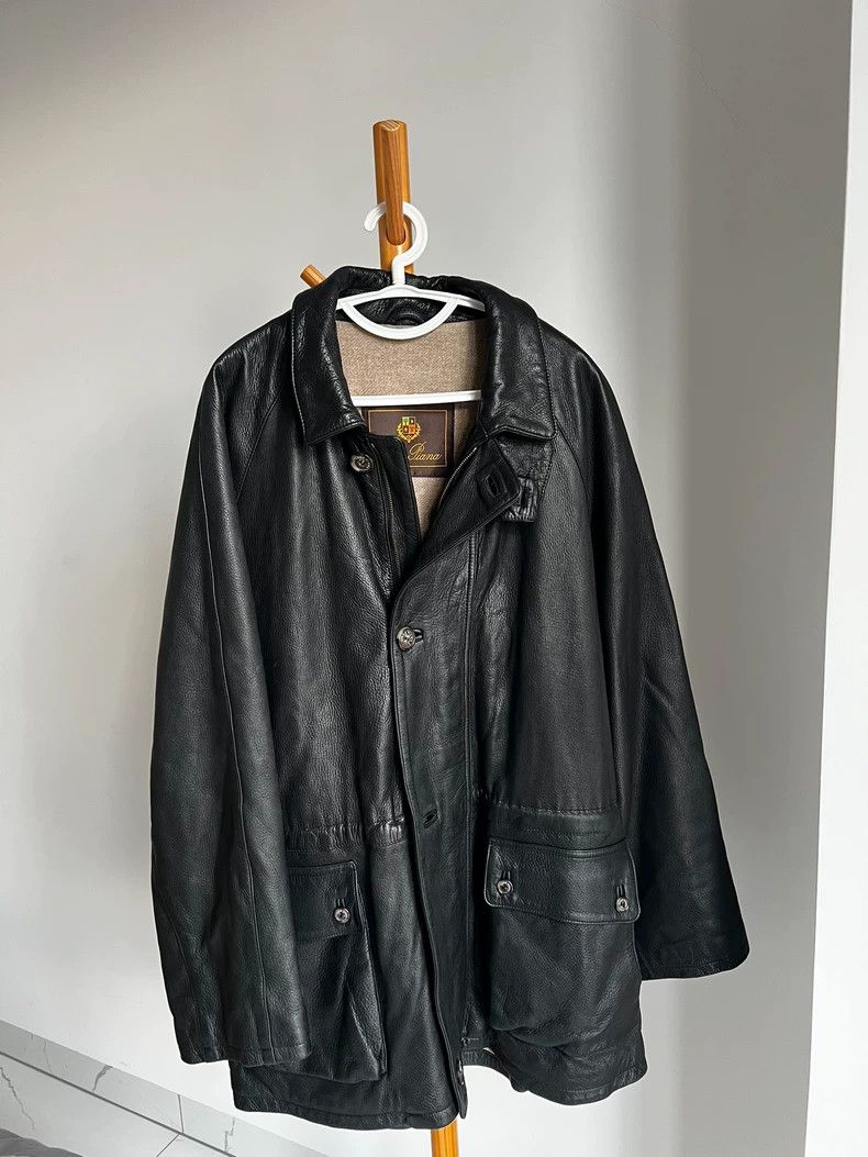 Loro Piana LORO PIANA Goat and velvet coat Size US XL / EU 56 / 4 - 1 Thumbnail