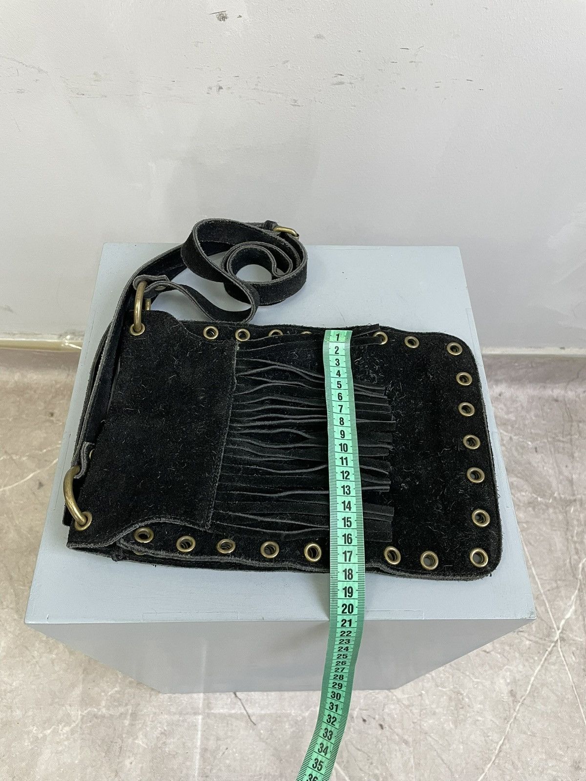 Hysteric Glamour 90s suede archive messenger bag hystericglamour style y2k Size ONE SIZE - 10 Thumbnail