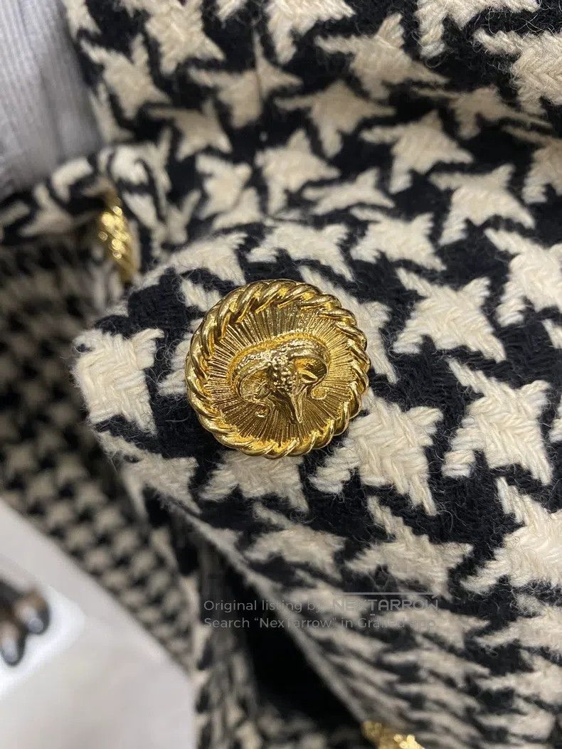 Gucci Gucci Bird check coat Size M / US 6-8 / IT 42-44 - 4 Thumbnail