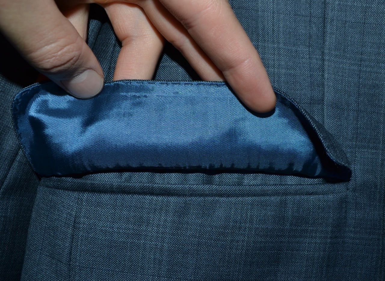 Hackett Hackett London 3-Piece Suit Jacket Vest Pants Loro Piana XS Size 34R - 3 Thumbnail