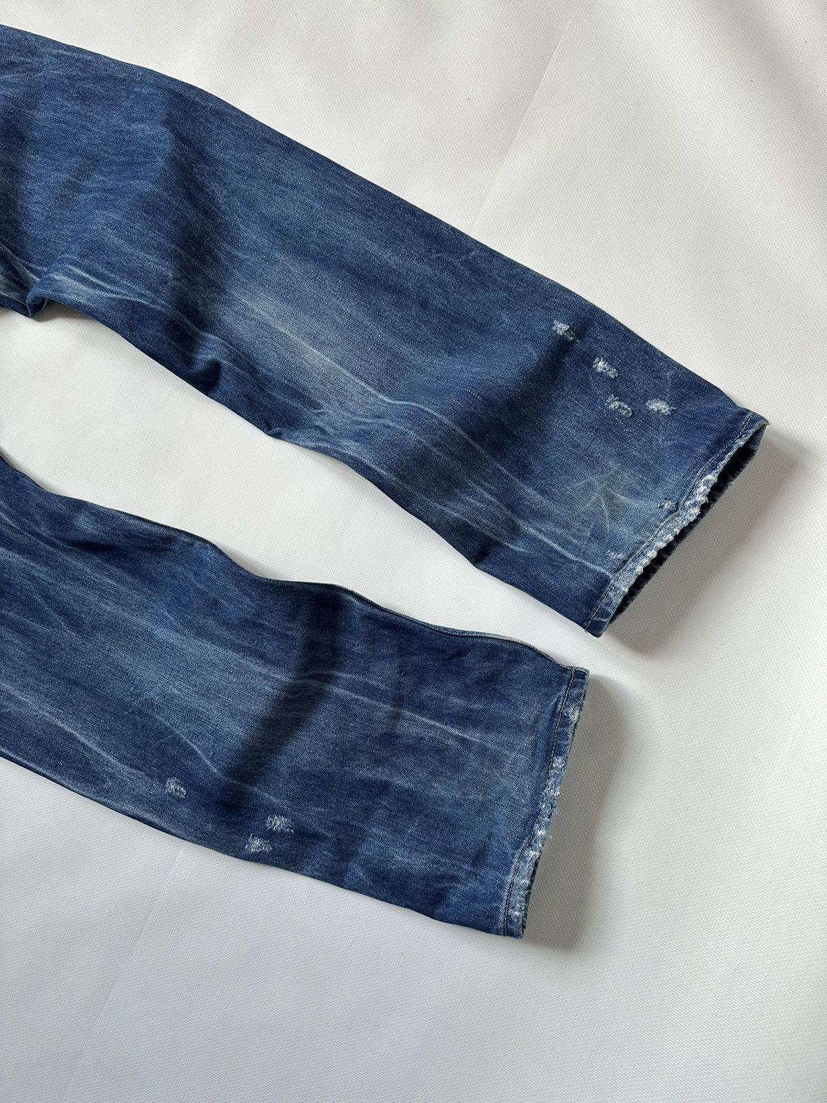 Diesel Y2K Distressed Diesel Jeans Baggy Size US 36 / EU 52 - 14 Thumbnail
