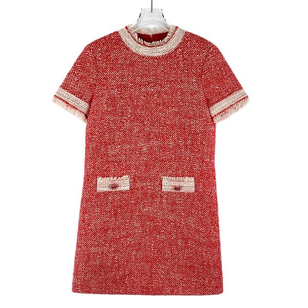 Gucci Gucci Tweed Mini Dress Size 38 Size XS / US 0-2 / IT 36-38 - 1 Thumbnail