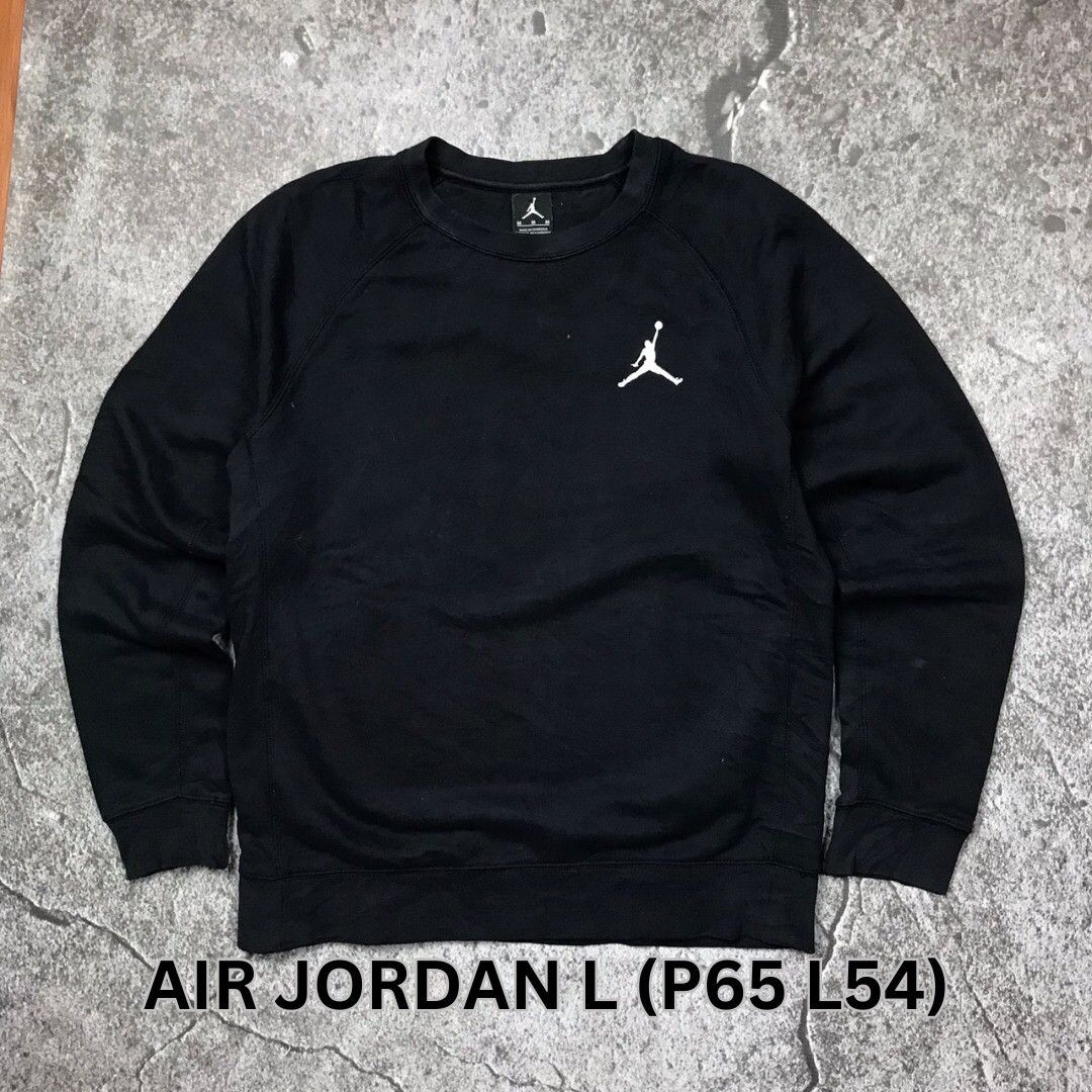 Nike NIKE X AIR JORDAN crewneck Size US M / EU 48-50 / 2 - 1 Thumbnail