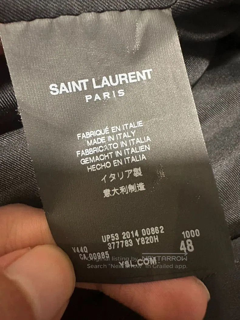 Yves Saint Laurent Saint Laurent SLP 15SS Silk Bomber Jacket. Size US M / EU 48-50 / 2 - 4 Thumbnail