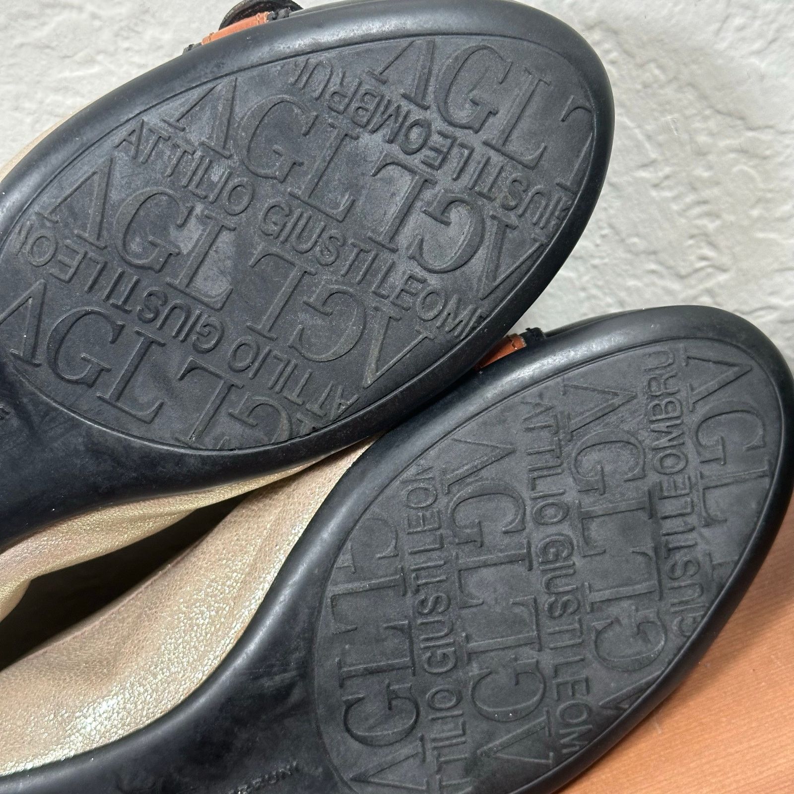 AGL AGL Attilio Giusti Leombruni Cap Toe Belted Ballet Flats Size US 8.5 / IT 38.5 - 10 Thumbnail
